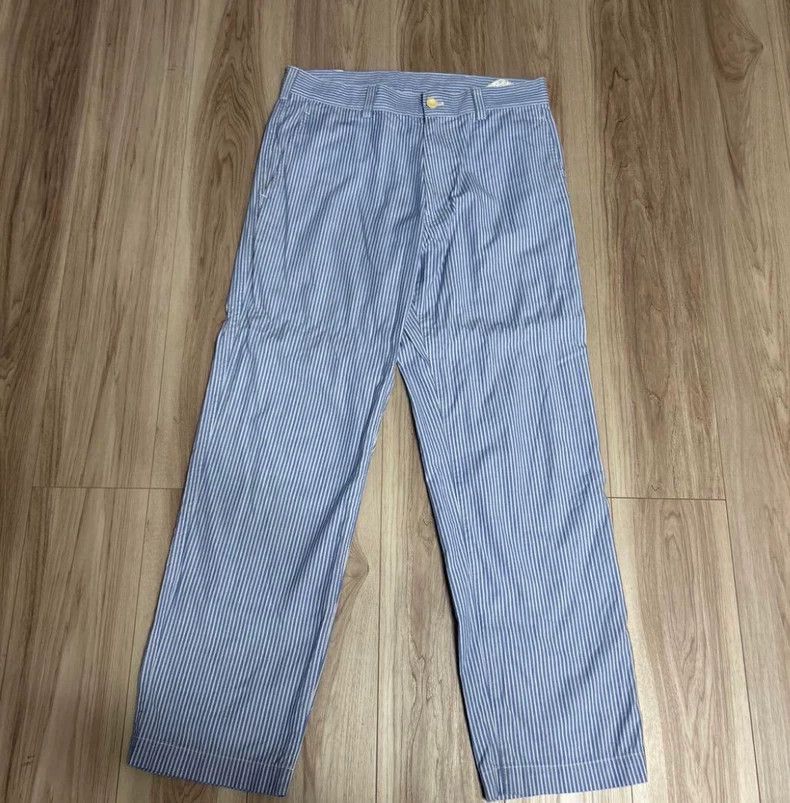 Comme des Garcons Comme Des Garcons Blue striped casual pants 2505-Nextarrow Size 25" / US 0 / IT 36 - 1 Thumbnail
