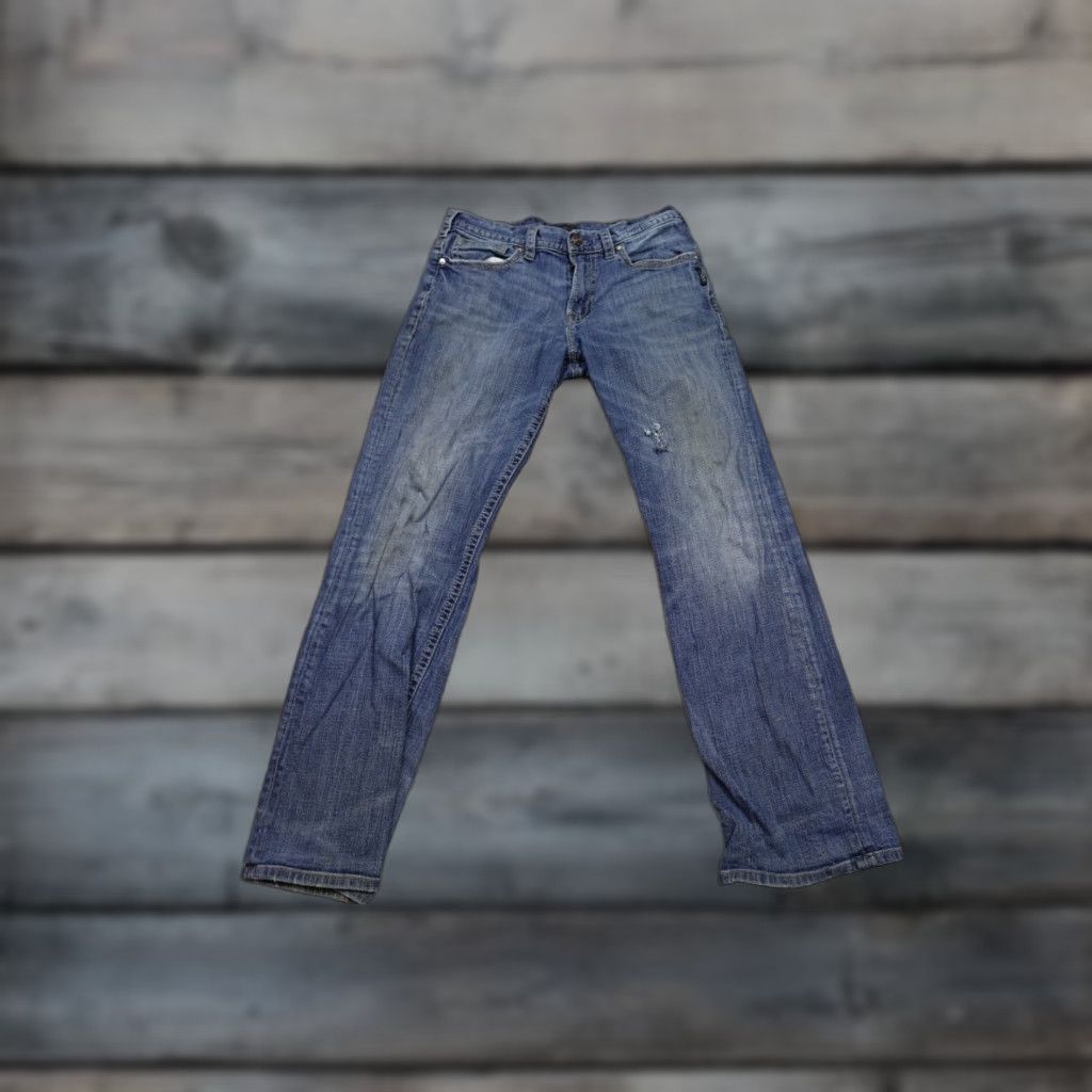 Silver Jeans Co. Silver Jeans Jeans 32x32 Blue Gordie Dark Wash Western Stretch Outdoors Rancher Men 32x32 Blue Buckle Bke 5-Pocket Denim USA Vintage? Size US 32 / EU 48 - 1 Thumbnail