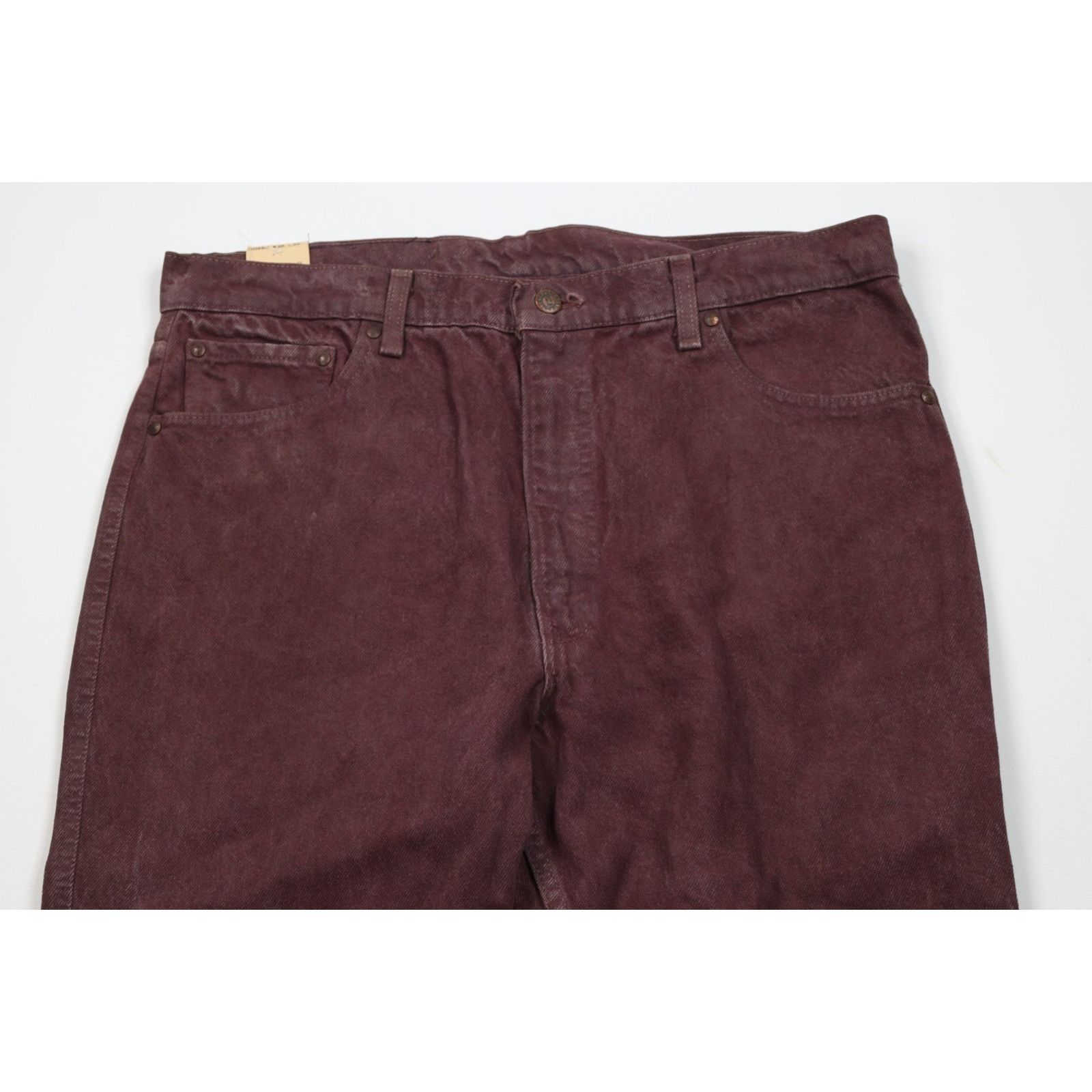 Levi's Deadstock Vintage 80s Levis 550 Relaxed Fit Jeans Size US 38 / EU 54 - 2 Thumbnail
