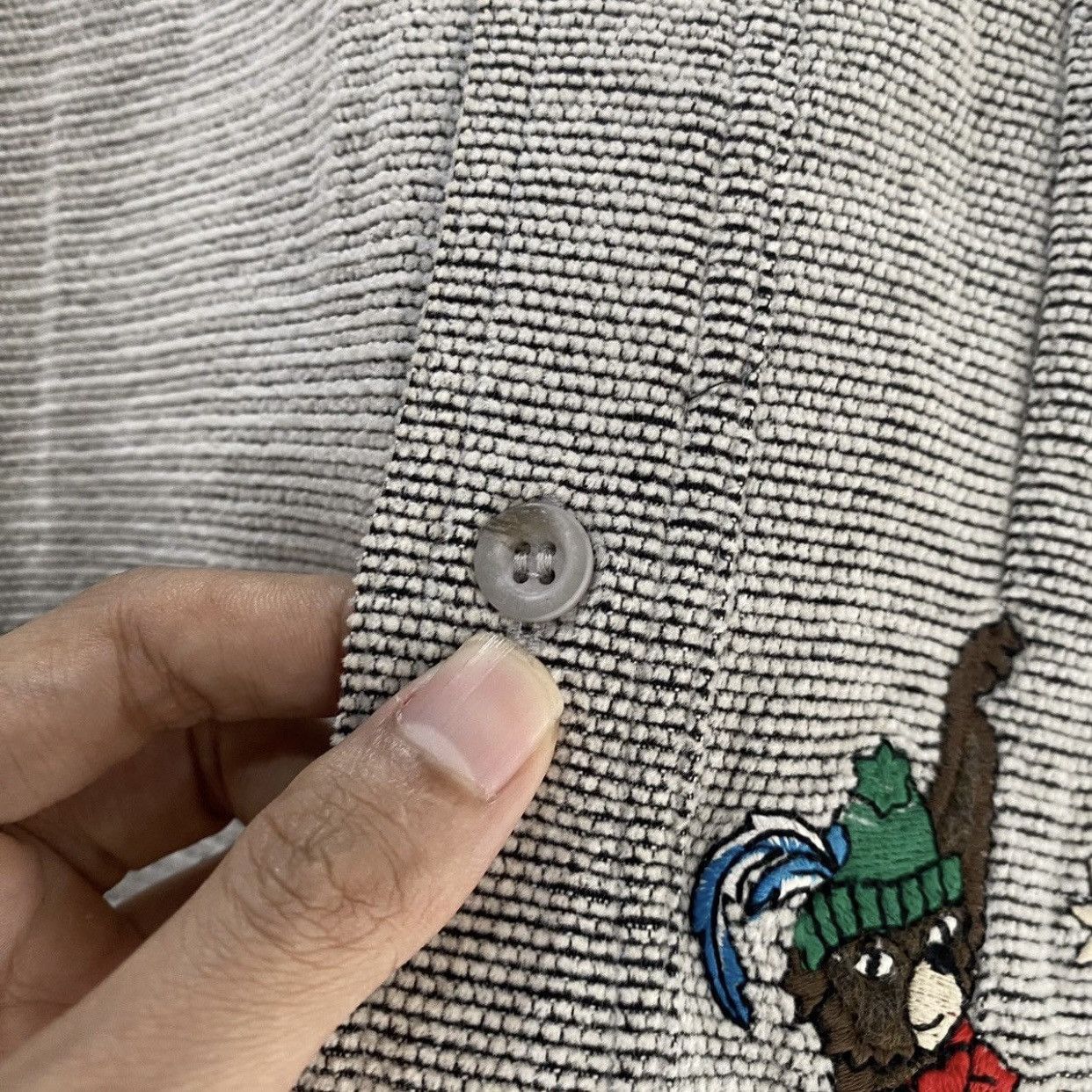 Jean Charles De Castelbajac Jean Charles de Castelbajac Embroidered Shirt - [1] Size US S / EU 44-46 / 1 - 8 Thumbnail