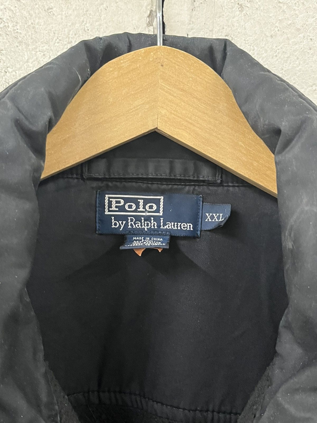 Polo Ralph Lauren Vintage polo Ralph Lauren zip up jacket faded distressed Size US XXL / EU 58 / 5 - 5 Thumbnail
