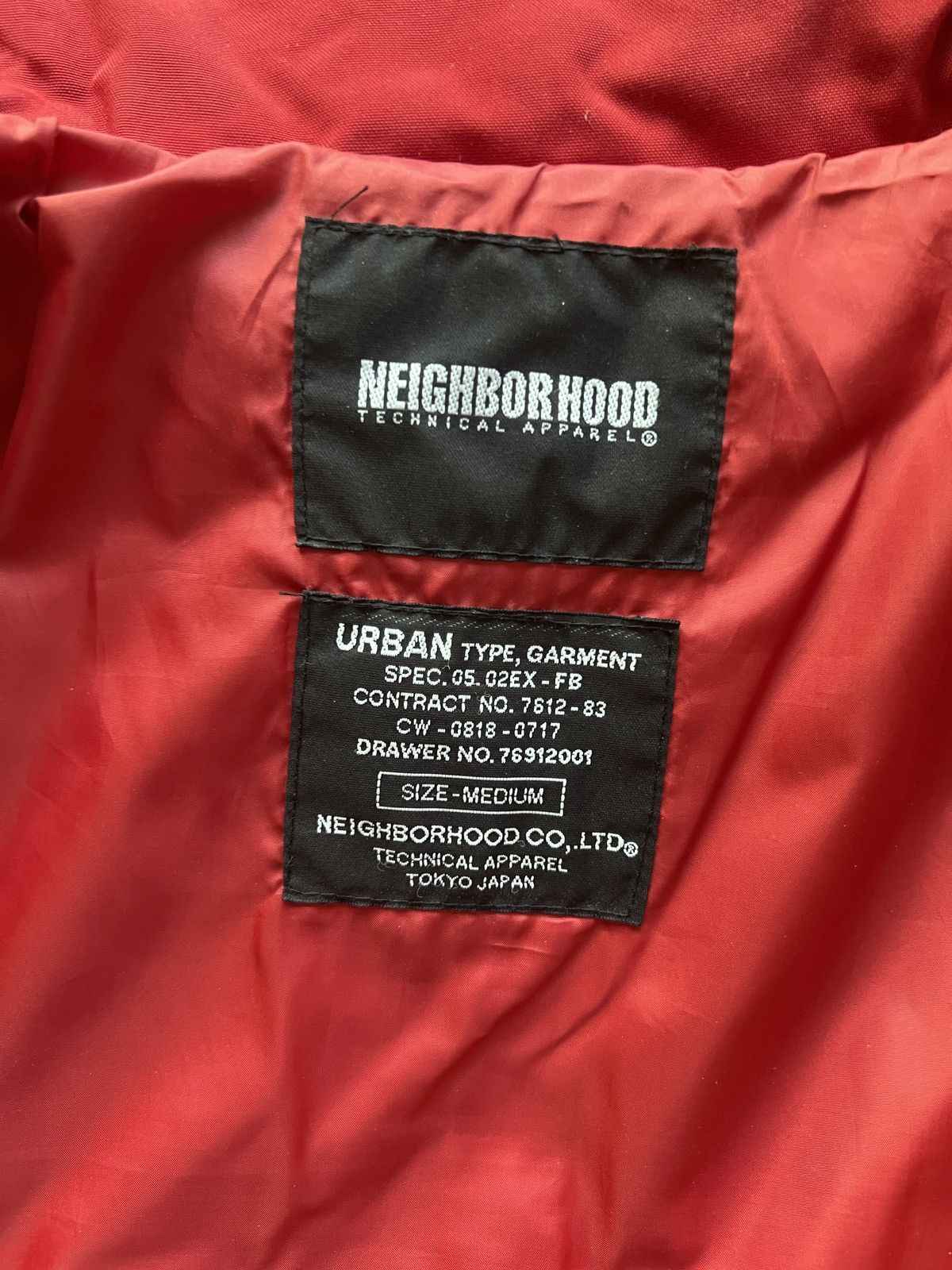 Neighborhood Neighborhood Moto Riders Down Puffer Jacket 08AW Size US M / EU 48-50 / 2 - 12 Thumbnail