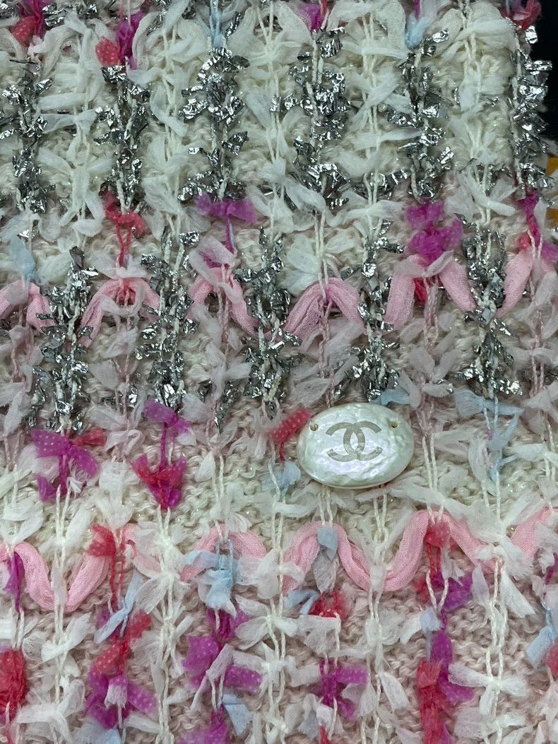 Chanel chanel Waterfall Series Pink Tweed Gradient Sequin Dress Size XS / US 0-2 / IT 36-38 - 2 Thumbnail