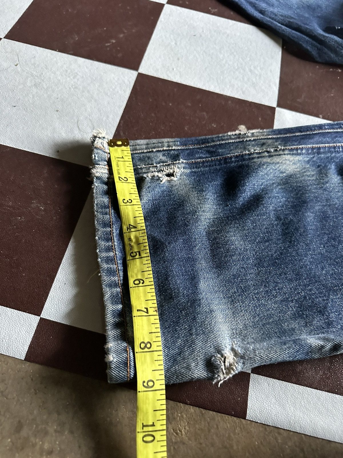 Vintage × Volcom Vintage Volcom rusty wash distressed denim jeans Size US 30 / EU 46 - 12 Thumbnail