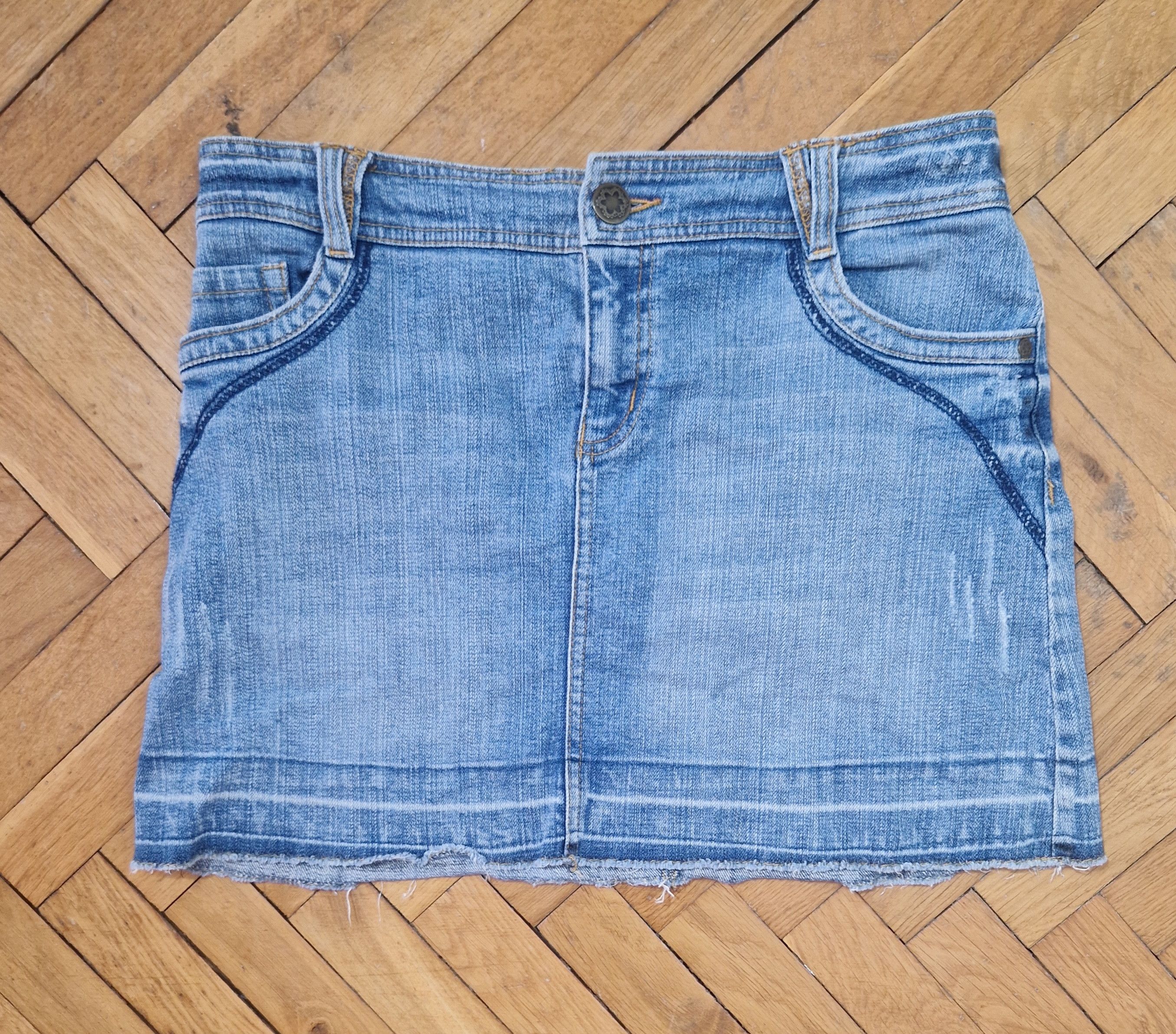 Hysteric Glamour vintage y2k 2000s denim mini skirt Size 30" / US 8 / IT 44 - 1 Thumbnail