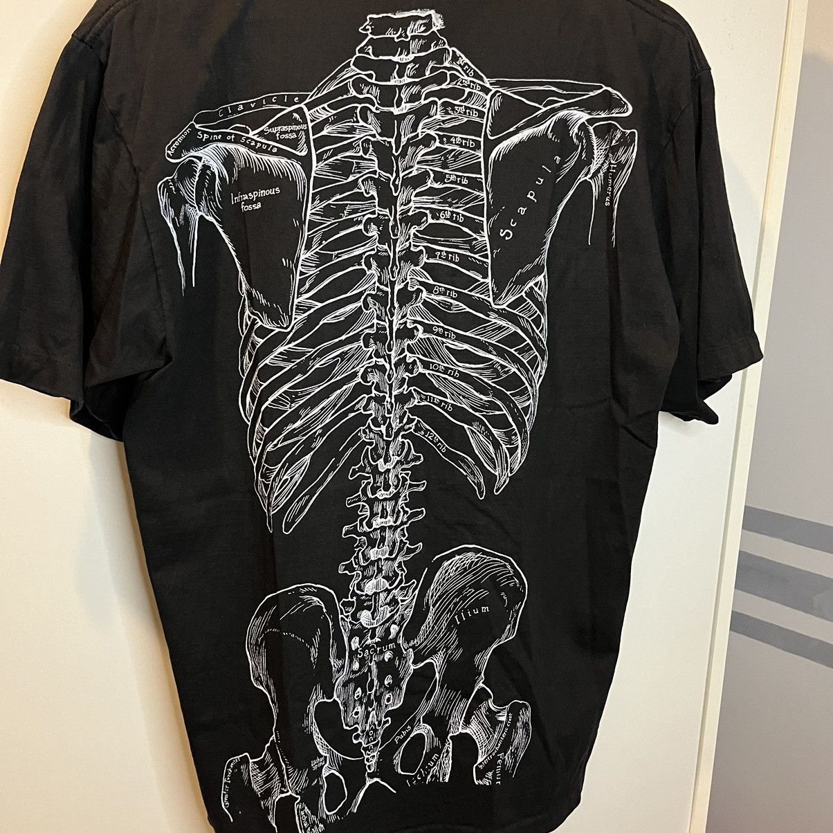 Arts & Science 90's Anatomy Skeleton Art Shirt Size US L / EU 52-54 / 3 - 10 Thumbnail