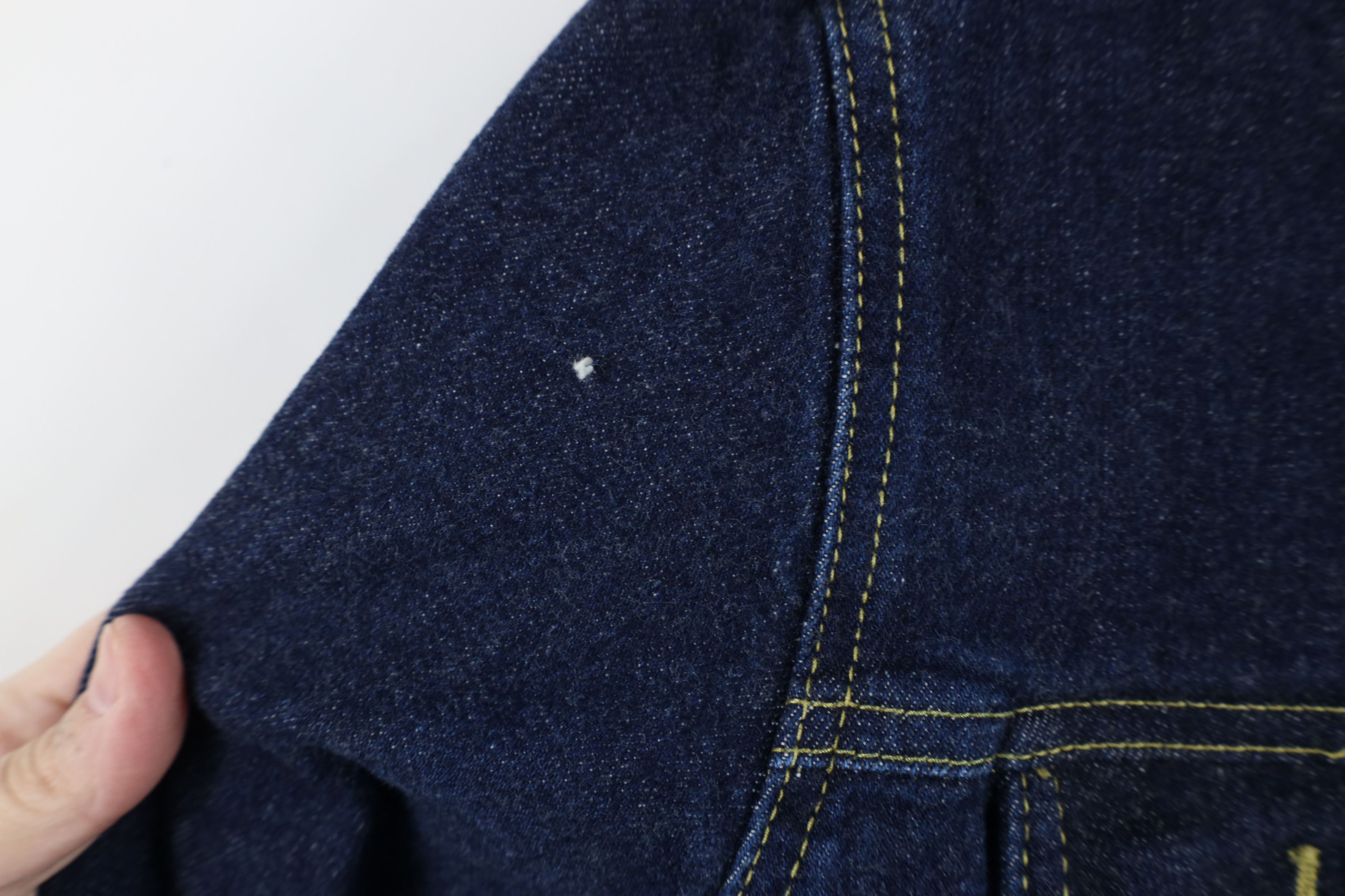 Levi's × Vintage Vintage Y2K 2000 Levis Denim Jean Trucker Jacket Blue Size S / US 4 / IT 40 - 5 Thumbnail