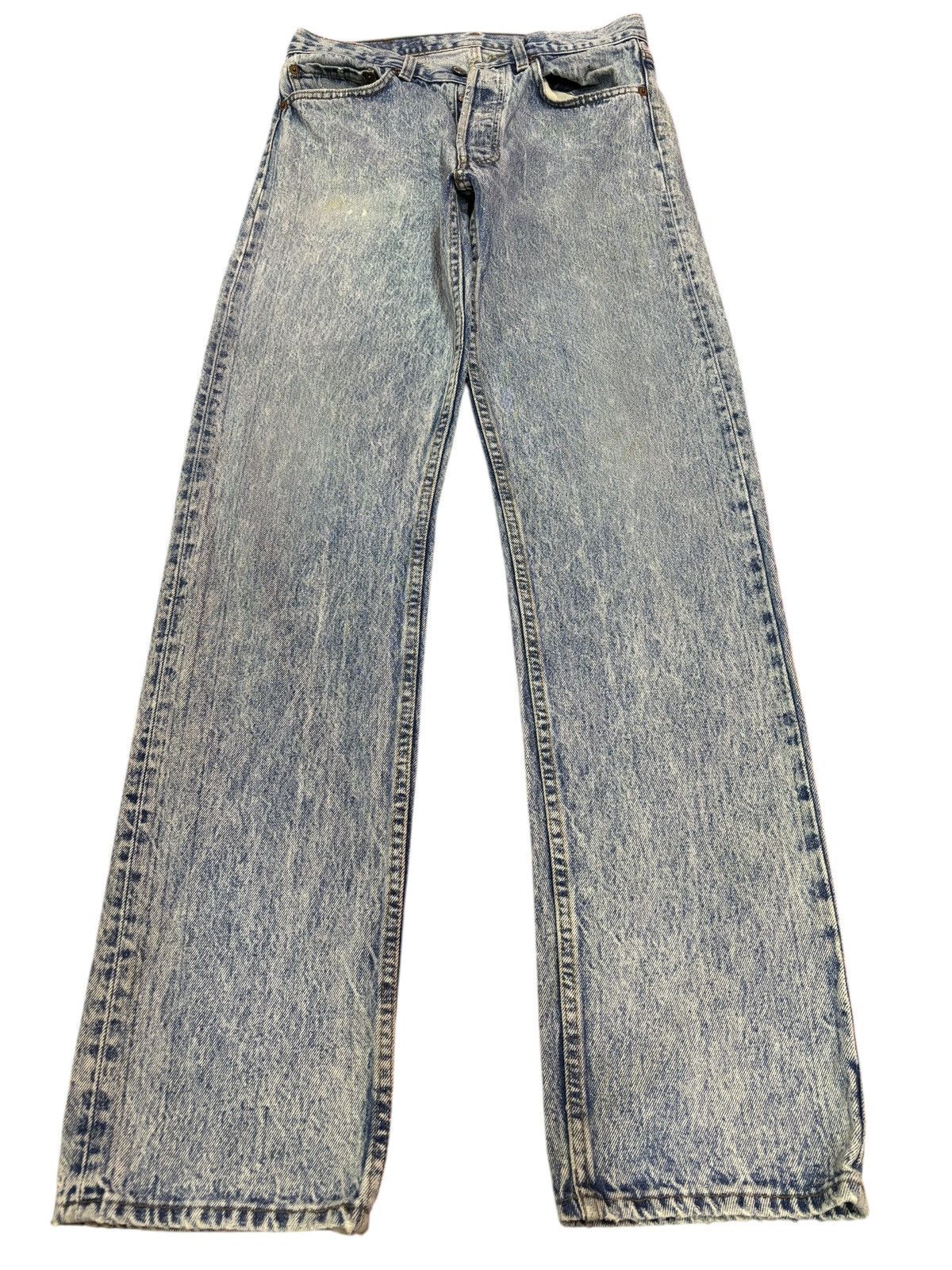 90s Vintage Levi’s Blue Acid Washed Jeans
