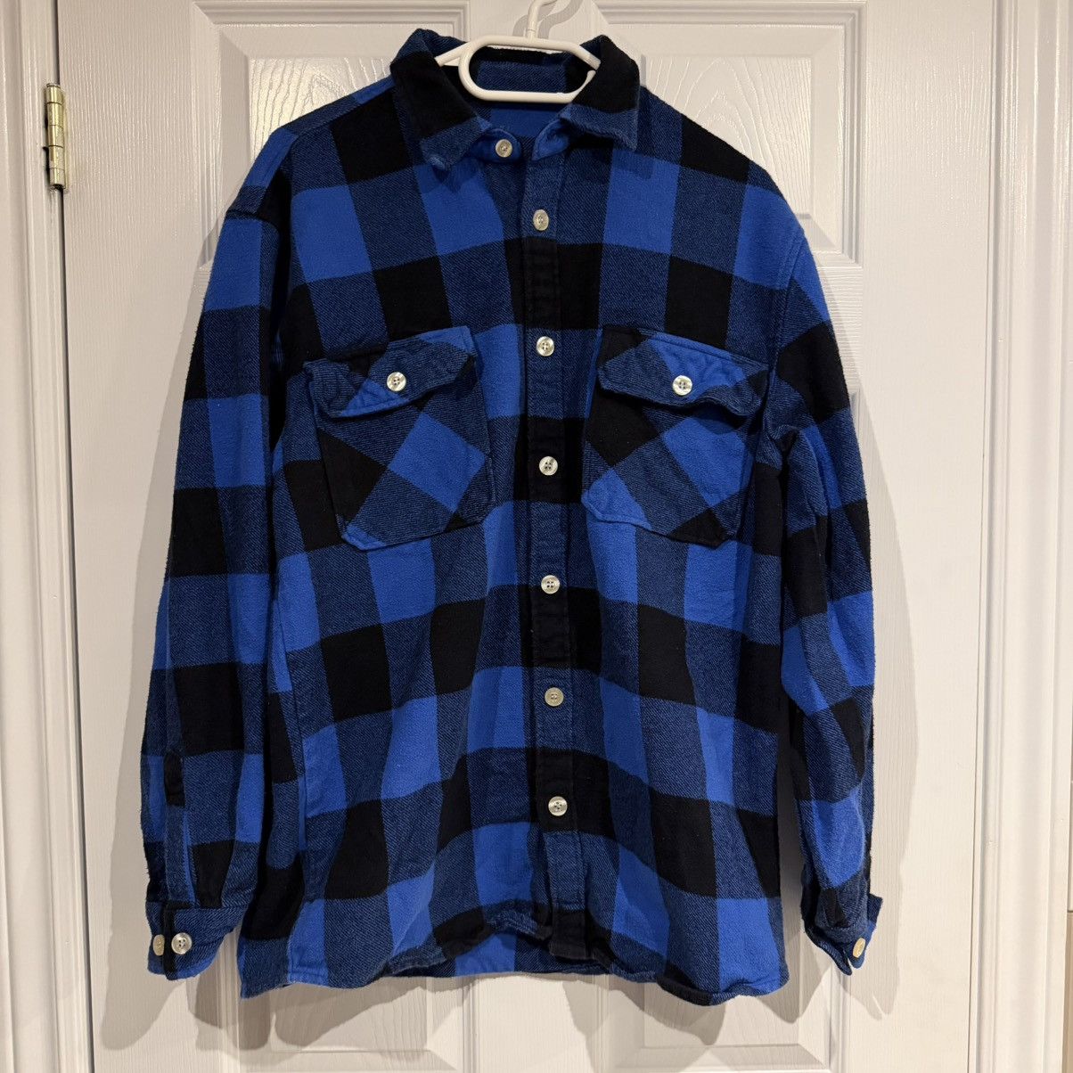 Anti Social Social Club Black and blue antisocial Social Club flannel button up Size US S / EU 44-46 / 1 - 5 Thumbnail
