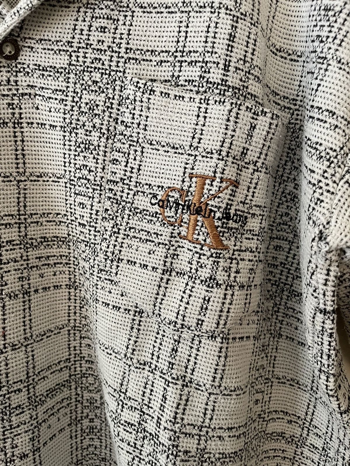 Calvin Klein Calvin Klein Bootleg Polo Shirt - 2000s Size US XXL / EU 58 / 5 - 3 Thumbnail
