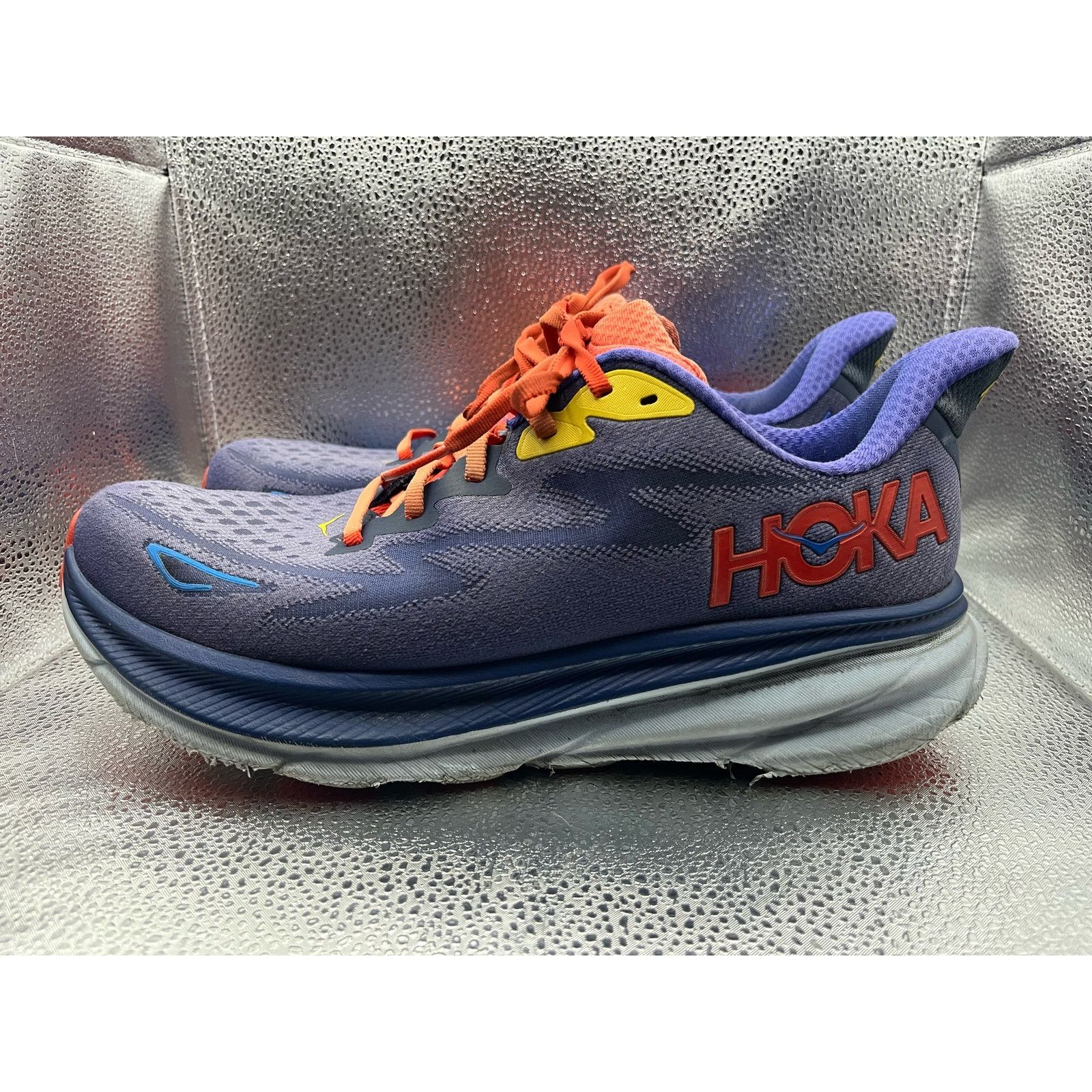 Hoka HOKA Clifton 9 Bellwether Blue/Dazzling Mens Shoes Sneakers Size US 10.5 / EU 43-44 - 2 Thumbnail