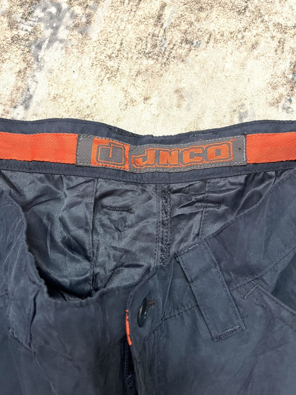 JNCO Jnco track Pant Cargo Side Pocket Vintage Baggy Size US 30 / EU 46 - 7 Thumbnail