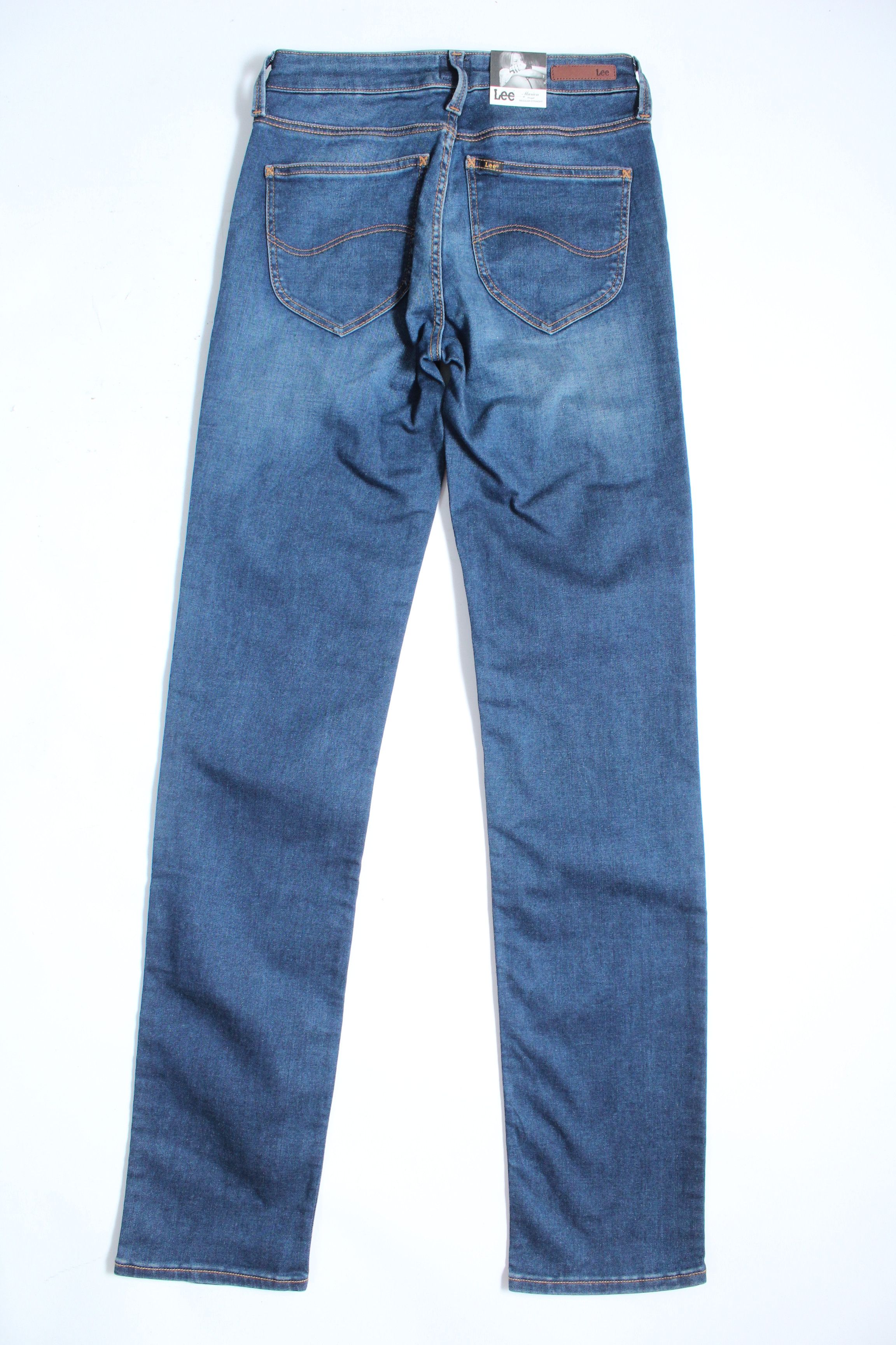 Lee Lee Marion Regular Straght 27/33 New Vintage Authentic Size 27" / US 4 / IT 40 - 1 Thumbnail