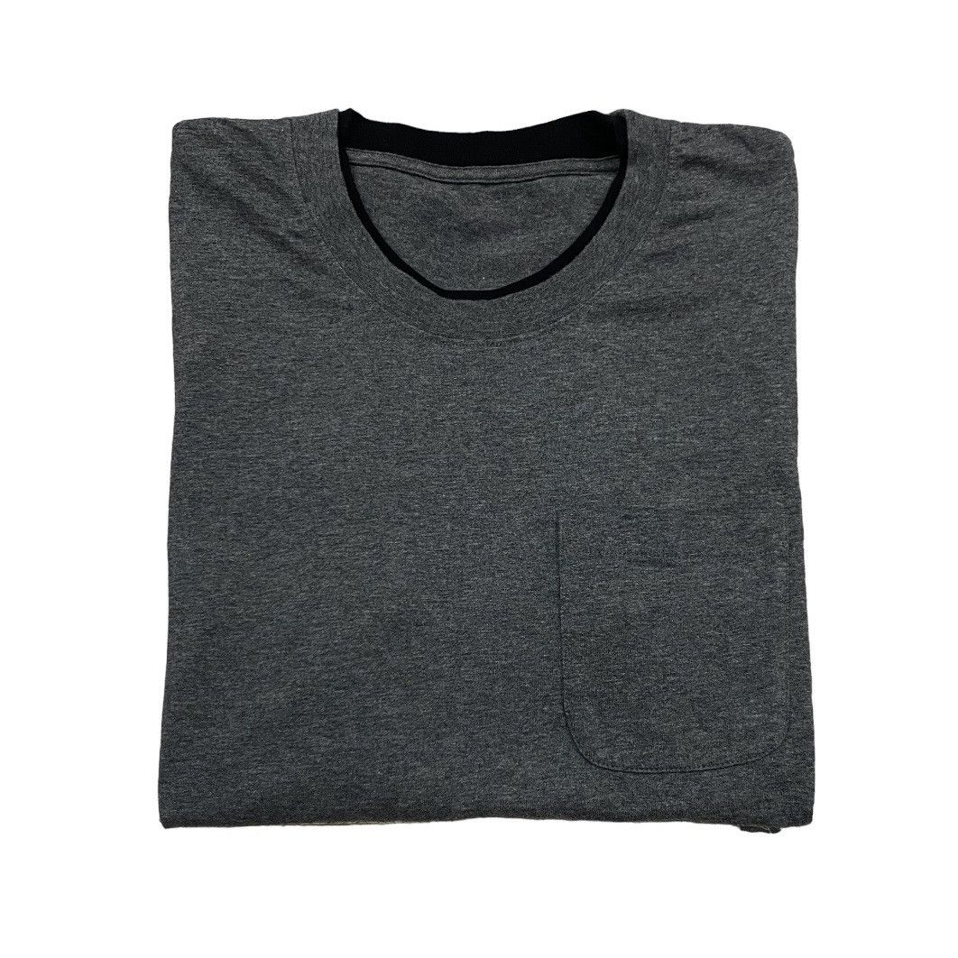 Vintage Unbrand Basic Plain Pocket Tshirt Size US L / EU 52-54 / 3 - 2 Thumbnail