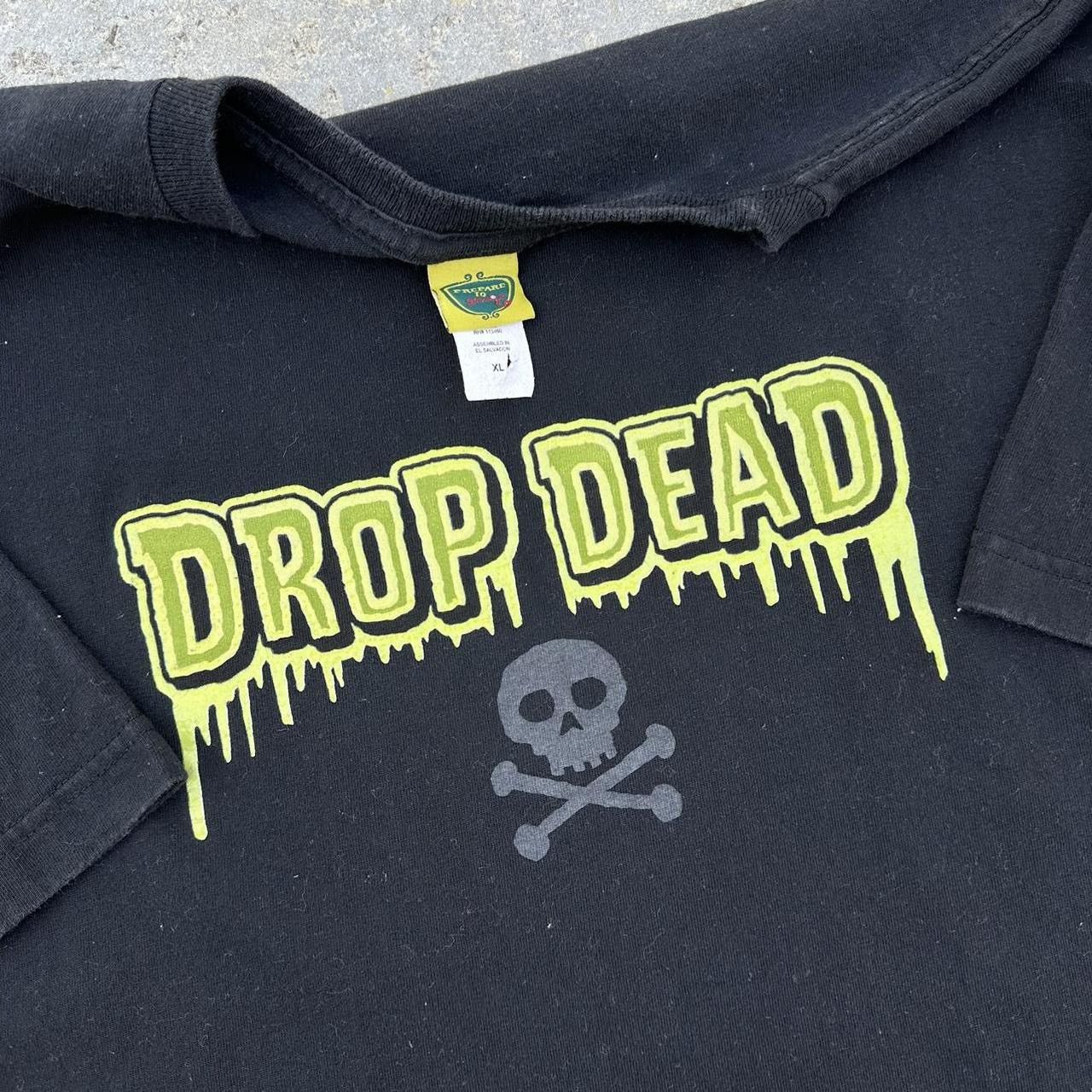 Vintage Vintage 2000’s Y2K Drop Dead Pop Art Graphic Shirt Size US XL / EU 56 / 4 - 2 Thumbnail