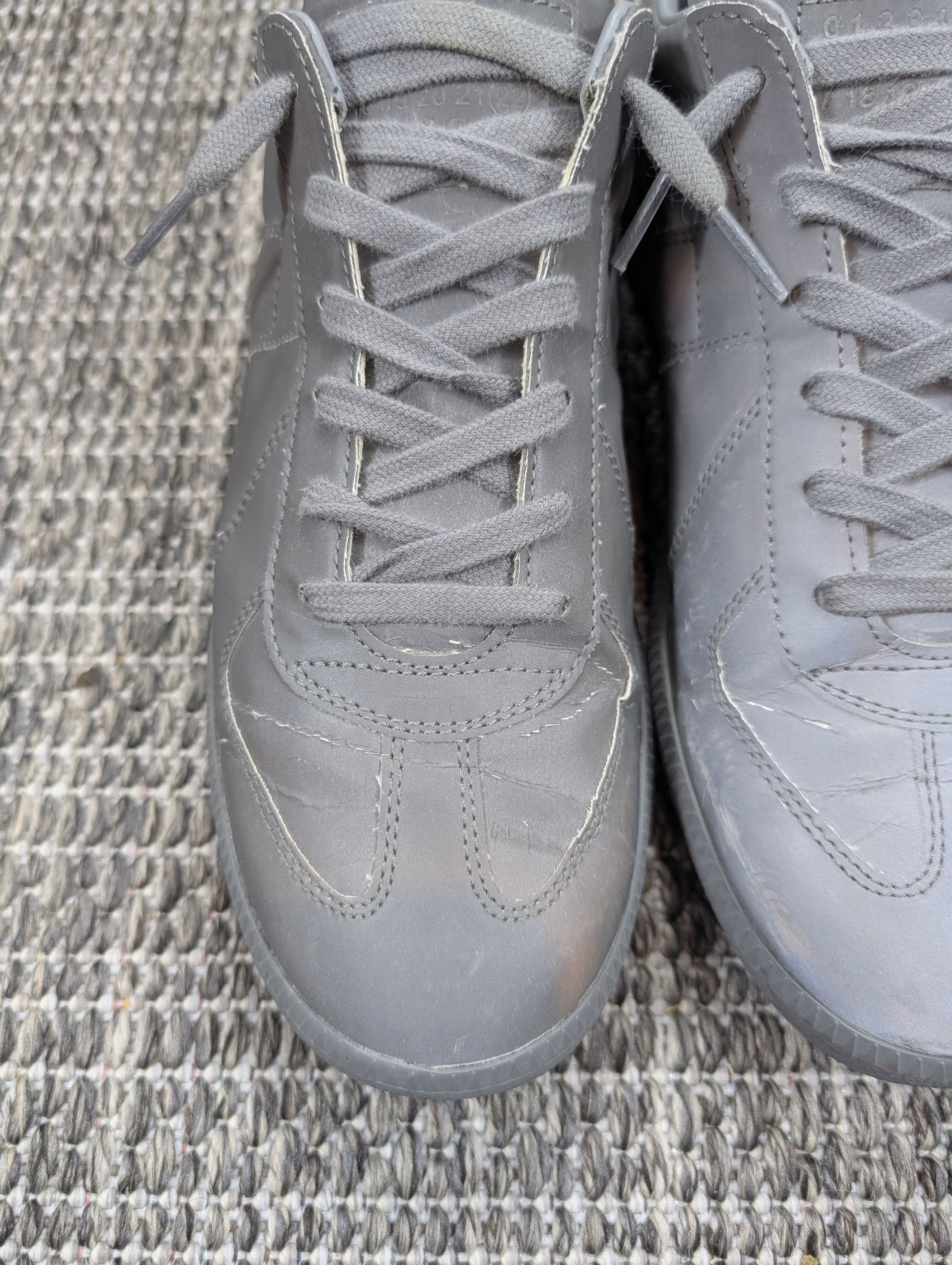 Maison Margiela Maison Margiela Gat 3M Reflective Grey Silver Sneakers Size US 9 / EU 42 - 4 Thumbnail