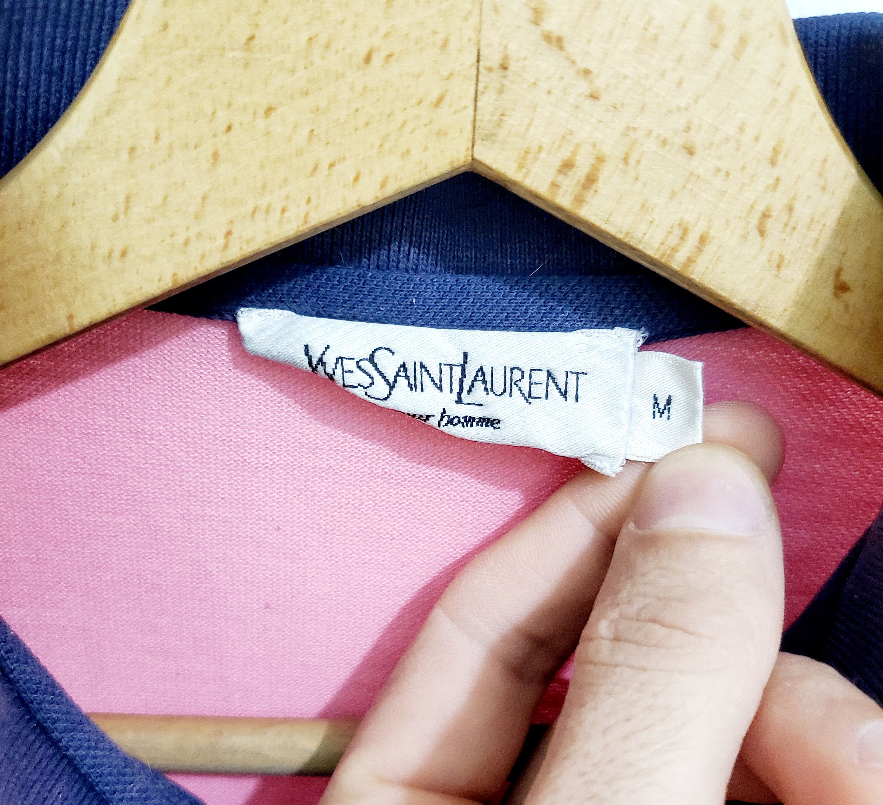 Vintage × Yves Saint Laurent Vintage Yves Saint Laurent big logo t-shirt size M Size US M / EU 48-50 / 2 - 3 Thumbnail