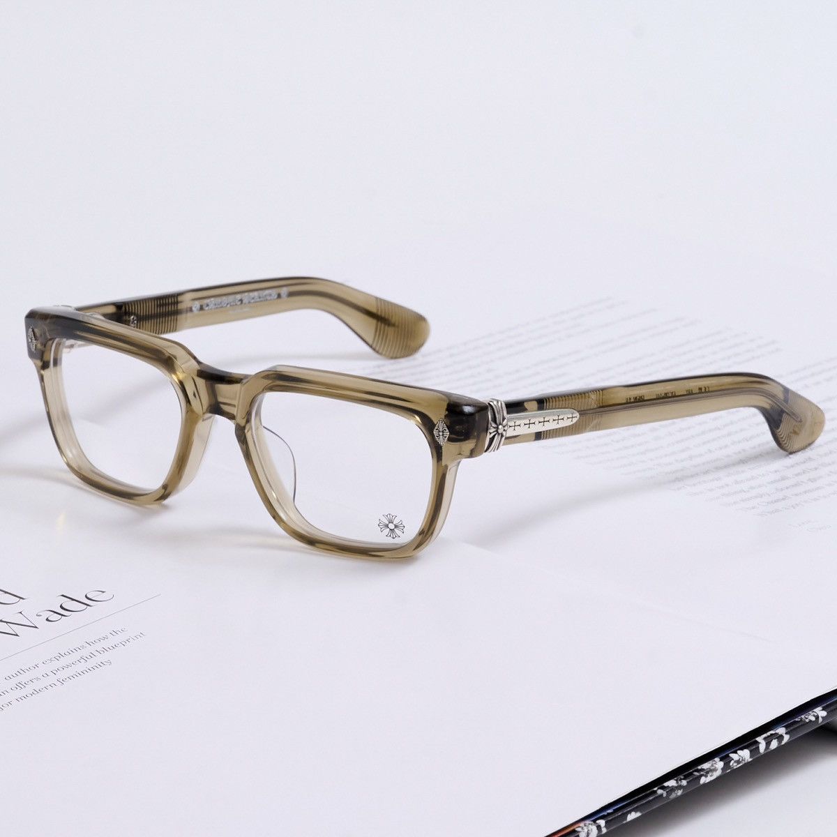 Chrome Hearts CHROME HEARTS PEN 15 ARMY GLASSES Size ONE SIZE - 2 Thumbnail