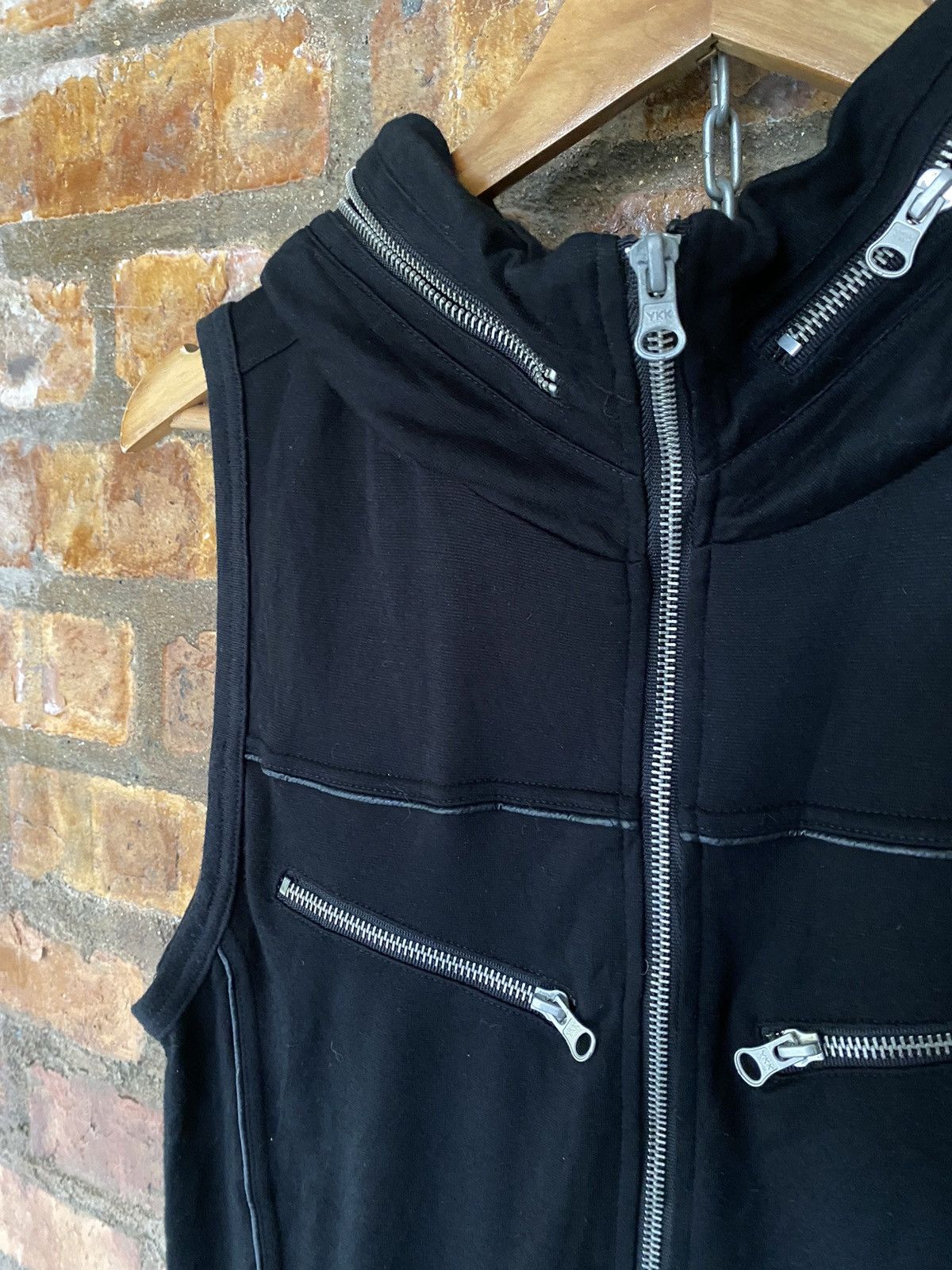 Japanese Brand Vtg Laucy Cool Japan Bondage zipper paneled hoodie Size US M / EU 48-50 / 2 - 5 Thumbnail