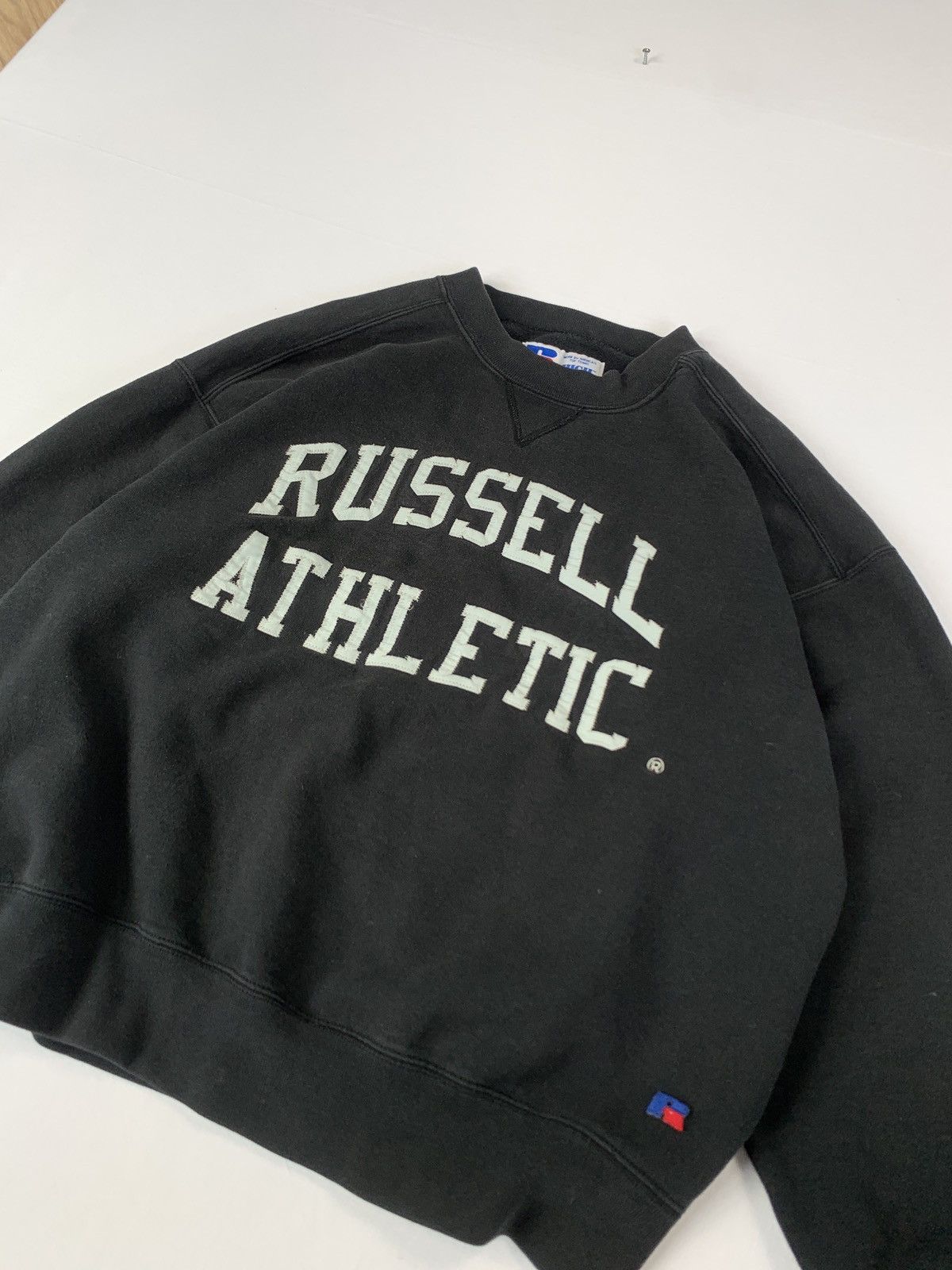 Russell Athletic × Vintage Vintage Russel Athletic Hooded Sweatshirt Size US L / EU 52-54 / 3 - 2 Thumbnail