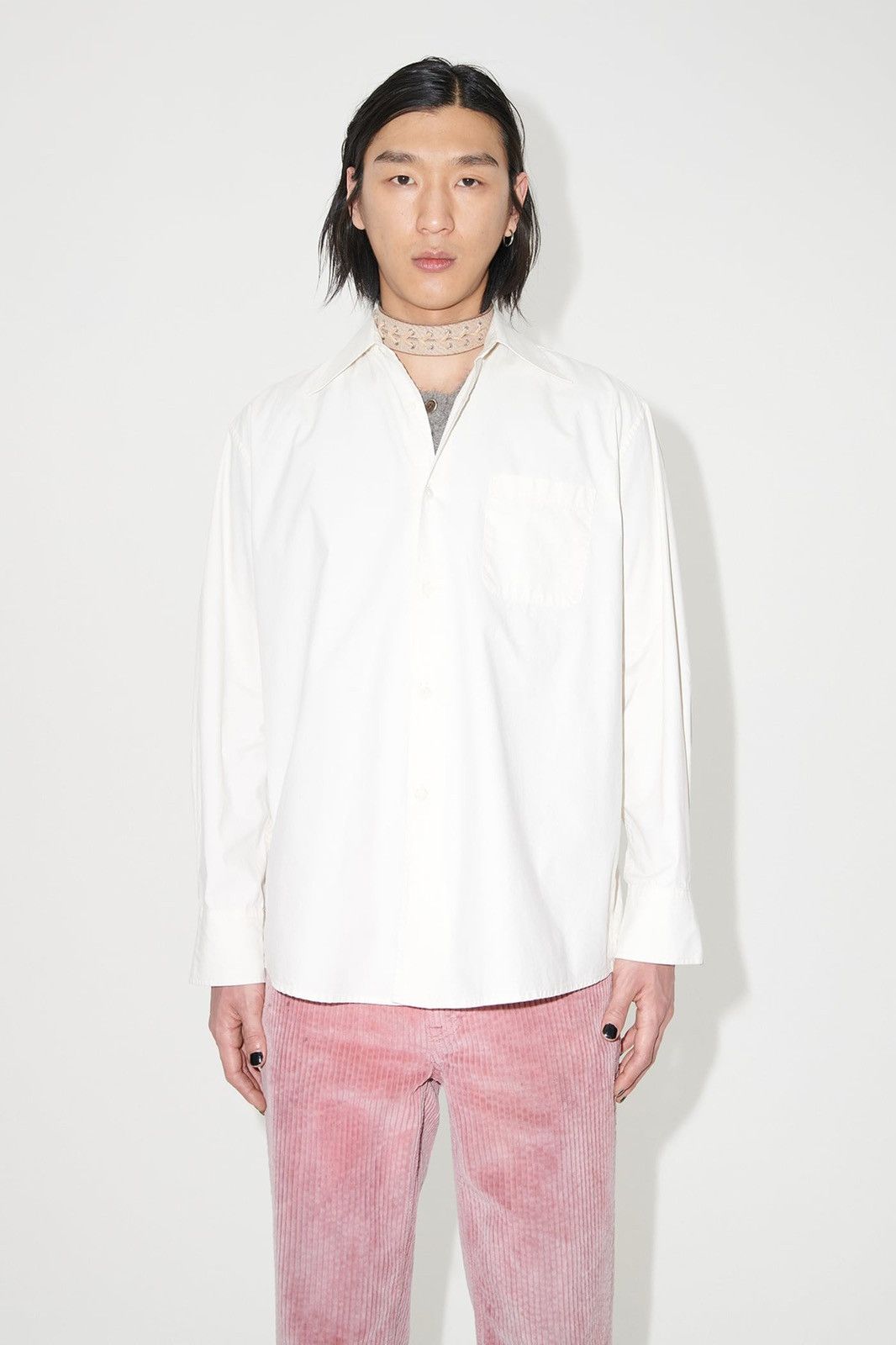 Our Legacy Above Shirt Jet Stream White Poplin