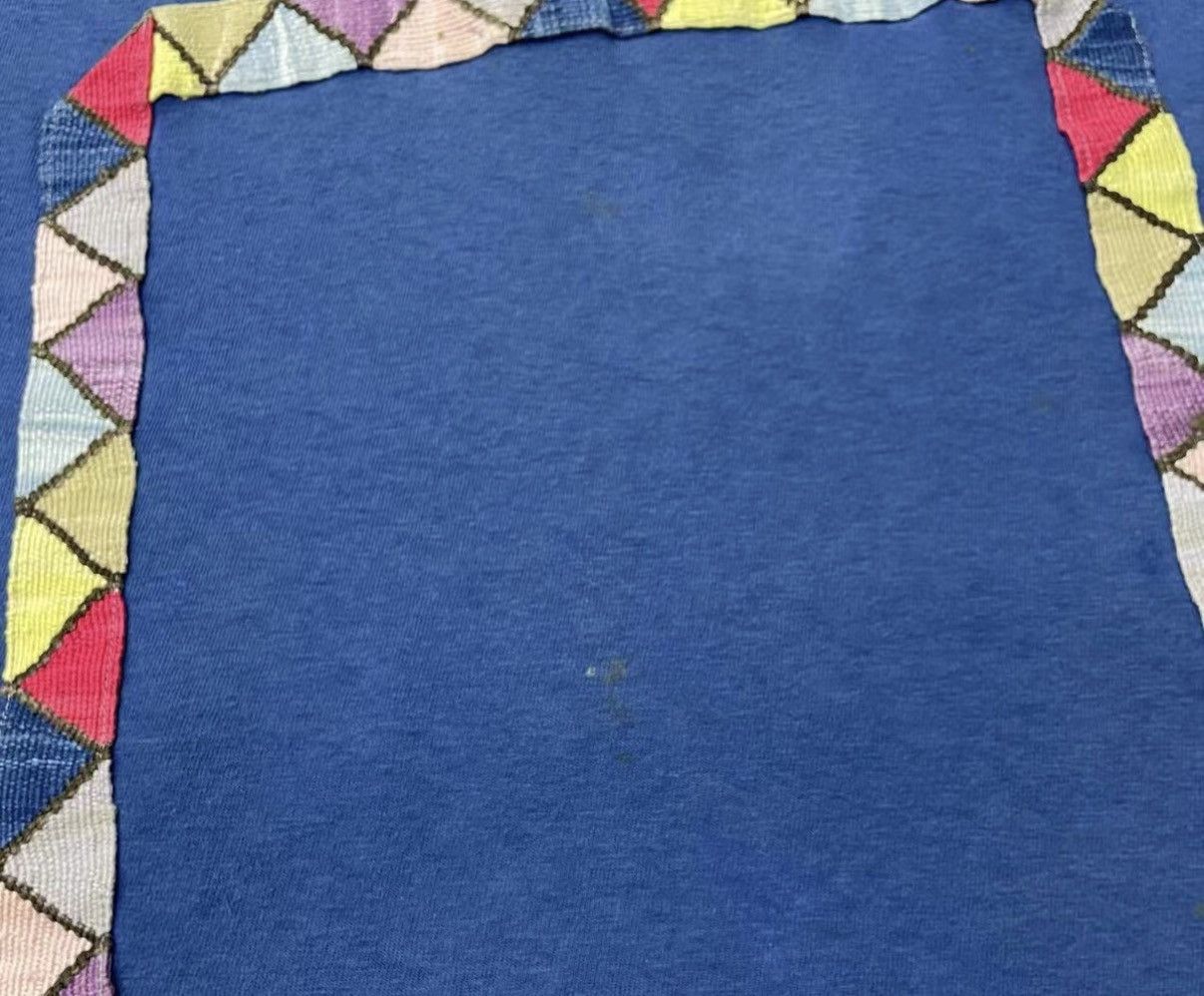 Visvim VISVIM 14AW Limited Indigo Dyed Ethnic Patchwork T-shirt J16 Size US M / EU 48-50 / 2 - 8 Thumbnail