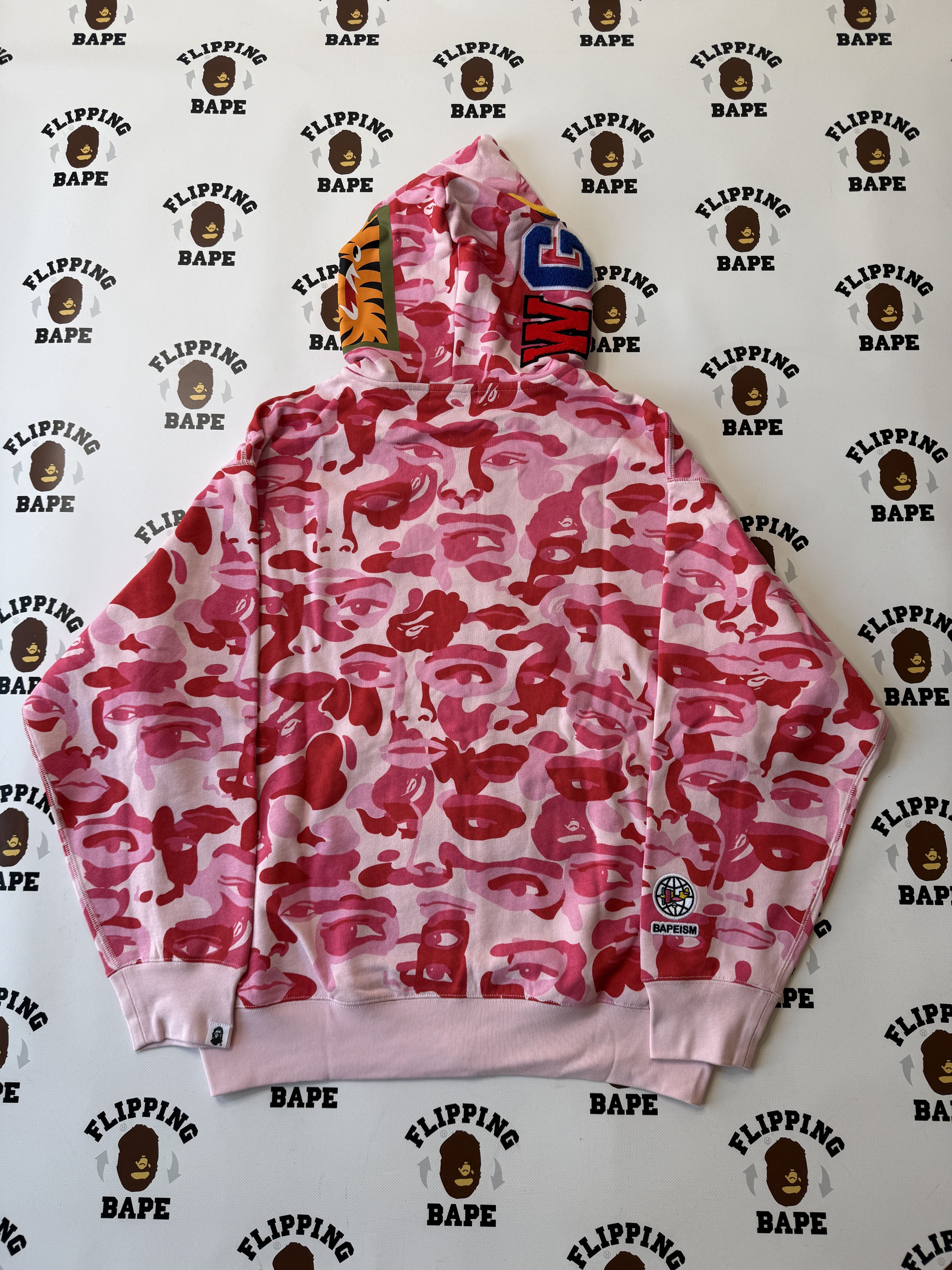 Bape BAPE X KIDSUPER CAMO SHARK FULL ZIP HOODIE Size US L / EU 52-54 / 3 - 2 Thumbnail