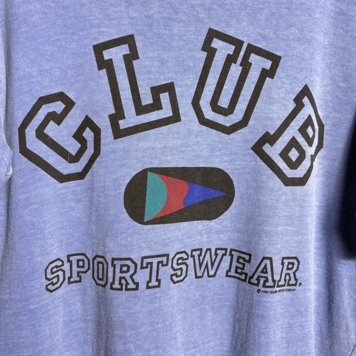 Vintage Vintage 90s Club Sportswear USA T-Shirt Size US L / EU 52-54 / 3 - 4 Thumbnail