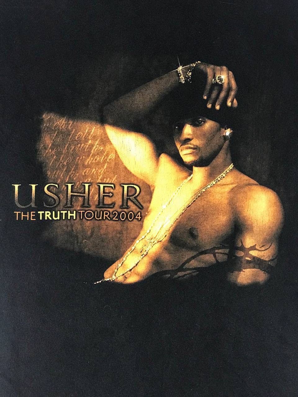 Rap Tees vintage Usher 2004 tours Size US M / EU 48-50 / 2 - 3 Thumbnail