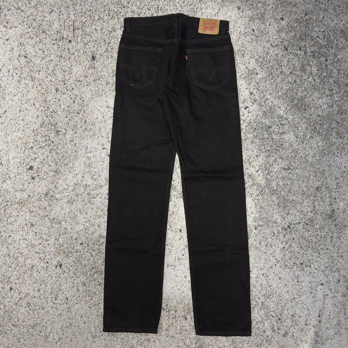 Levi's Vintage Levi’s 505 Black Denim Jeans Size US 34 / EU 50 - 1 Thumbnail