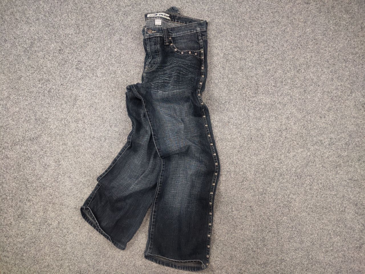 Le Grande Bleu (L.G.B.) Vintage Japan Le Grand Bleu eyelets Denim jeans hysteric Y2K Size US 32 / EU 48 - 3 Thumbnail