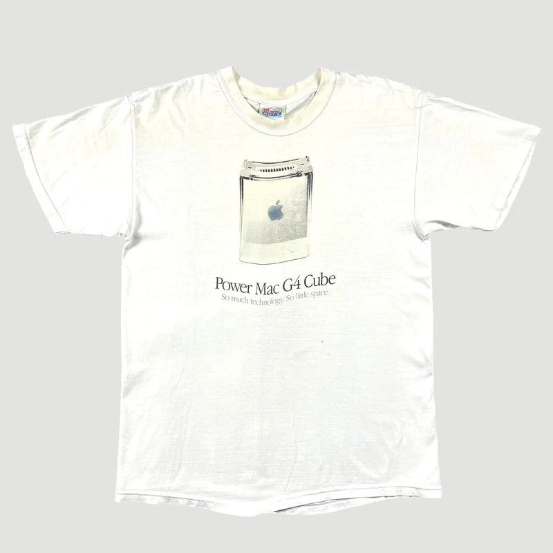 Apple Vintage 2992 apple Power Mac computers tee Size US M / EU 48-50 / 2 - 1 Thumbnail