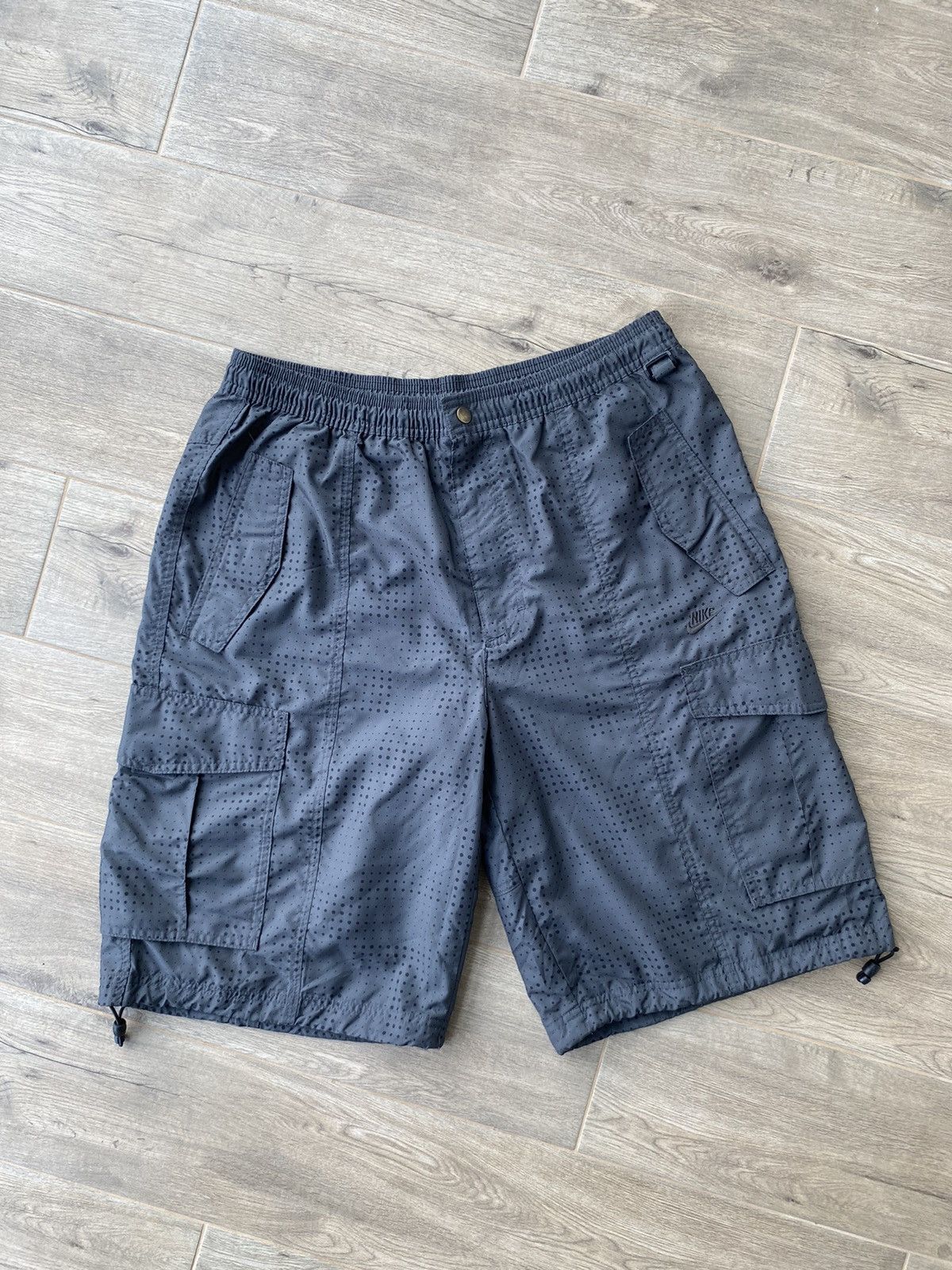 Nike × Vintage Nike Vintage Monogram Cargo Shorts Size US 34 / EU 50 - 2 Thumbnail