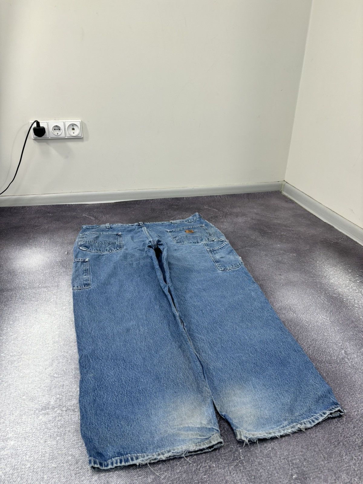 Carhartt Vintage Carhartt Loose Original Fit Blue Baggy Denim Jeans Size US 42 / EU 58 - 3 Thumbnail