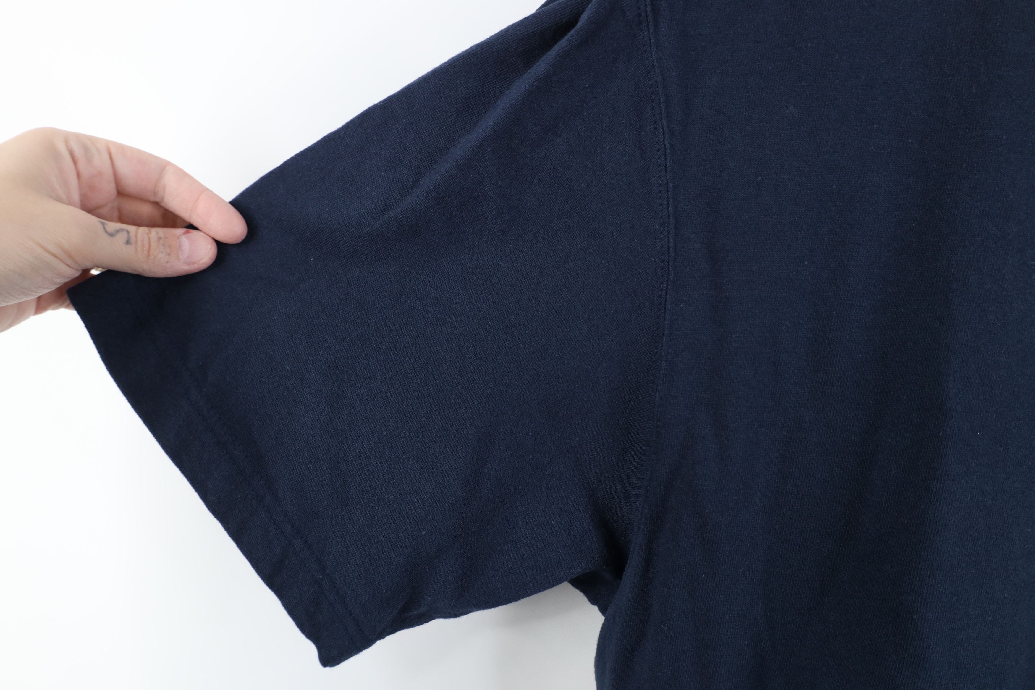 Carhartt Vintage Y2K Carhartt Spell Pocket T-Shirt Navy Blue Cotton Size US M / EU 48-50 / 2 - 7 Thumbnail