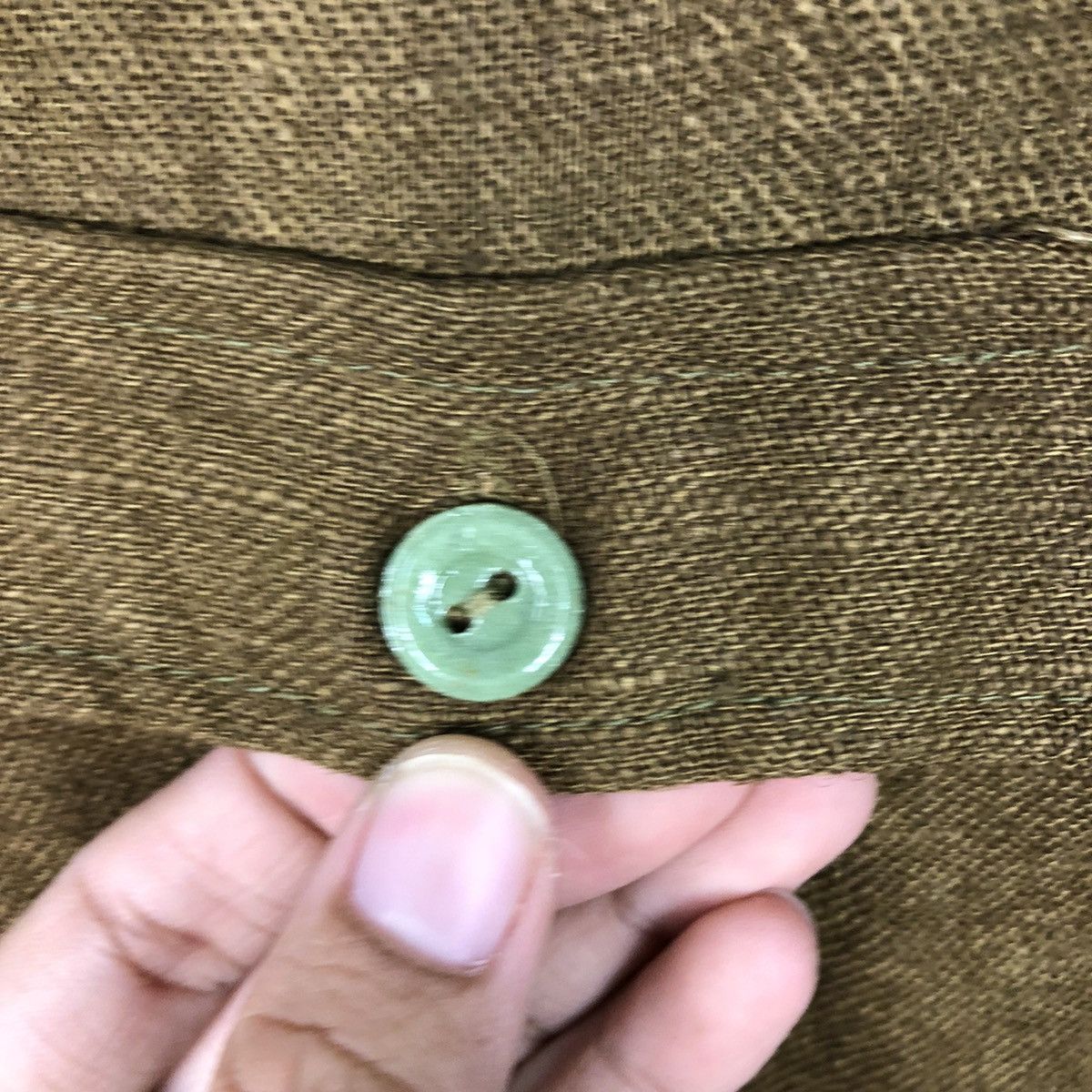 Vintage 📌Vintage Chore Military Worker Jacket Cargo Multi Pockets Size US M / EU 48-50 / 2 - 15 Thumbnail