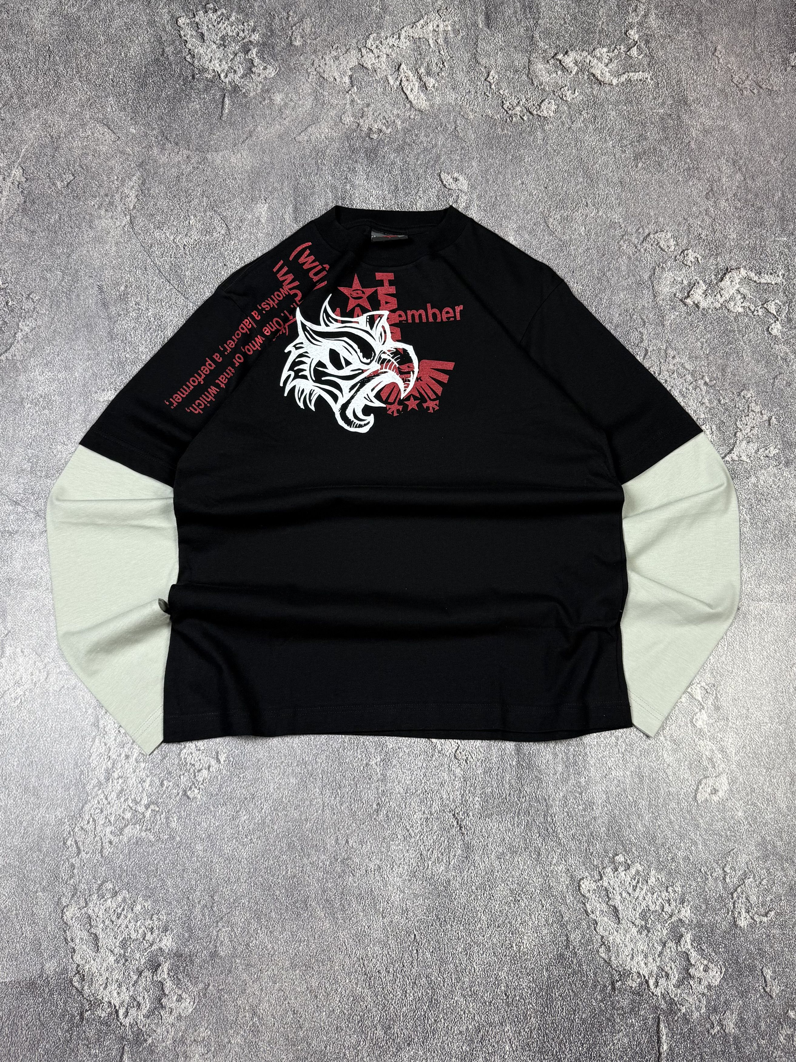Tony Hawk Y2K Tony Hawk 2000s Black Longsleeve Skatewear Size US S / EU 44-46 / 1 - 1 Thumbnail