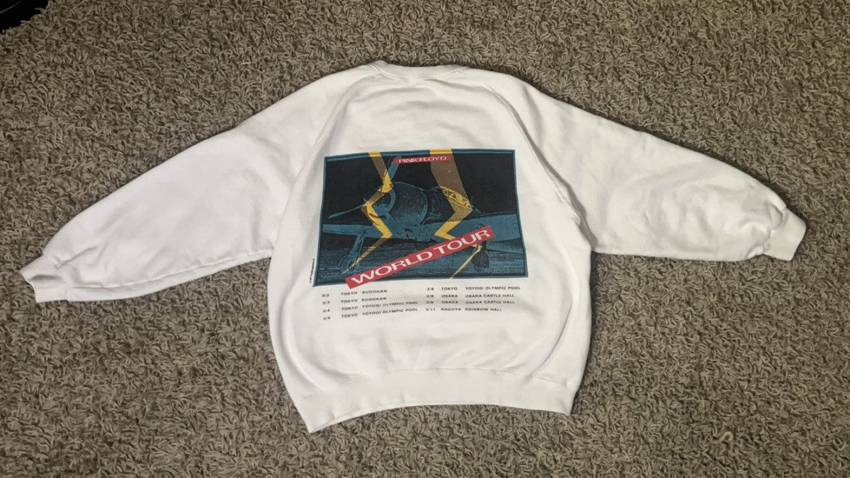 Pink Floyd × Vintage 1987 Pink Floyd Japan world tour sweater Size US S / EU 44-46 / 1 - 2 Thumbnail