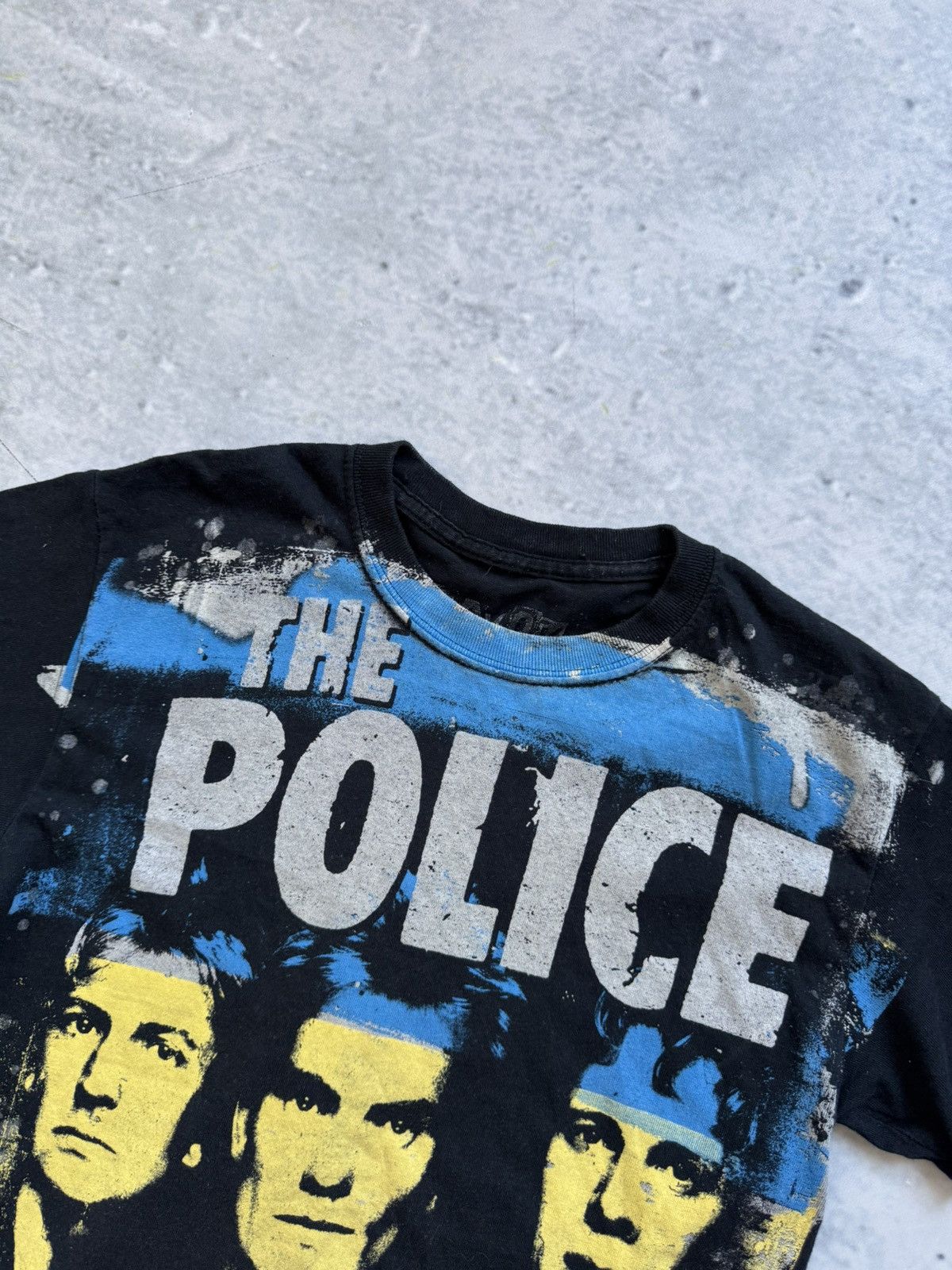 Vintage 00s POLICE Havok by Liquid Blue tee vintage Size US S / EU 44-46 / 1 - 2 Thumbnail
