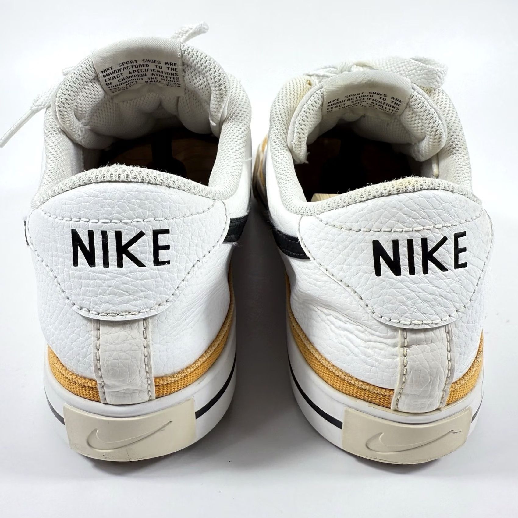 Nike Nike Court Legacy Men’s Size 10.5 Sneakers White Desert Ochre CU4150-102 Size US 11 / EU 44 - 4 Thumbnail
