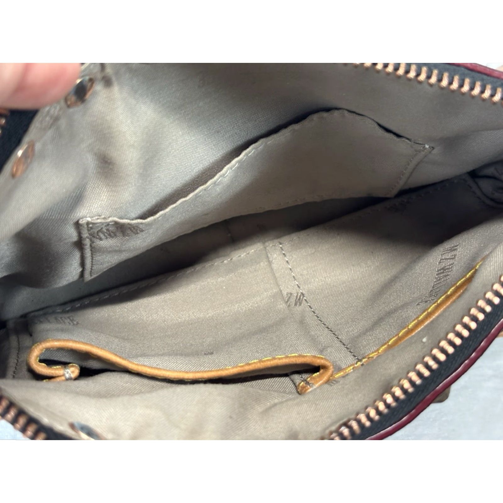 MZ Wallace VINTAGE MZ Wallace Mini Crossbody Bag Black Studded Nylon Women's Size ONE SIZE - 5 Thumbnail