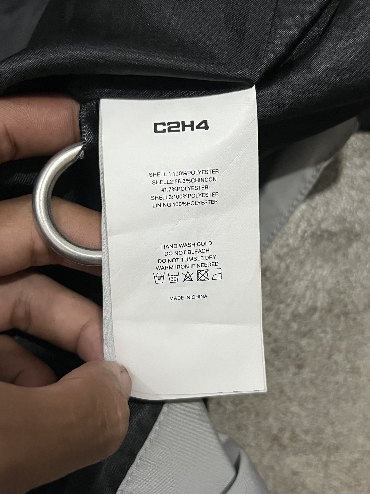 C2H4 × Designer C2H4 INTERSTELLAR LIAISON PANELLED ZIP-UP WINDBREAKER Size US L / EU 52-54 / 3 - 10 Thumbnail