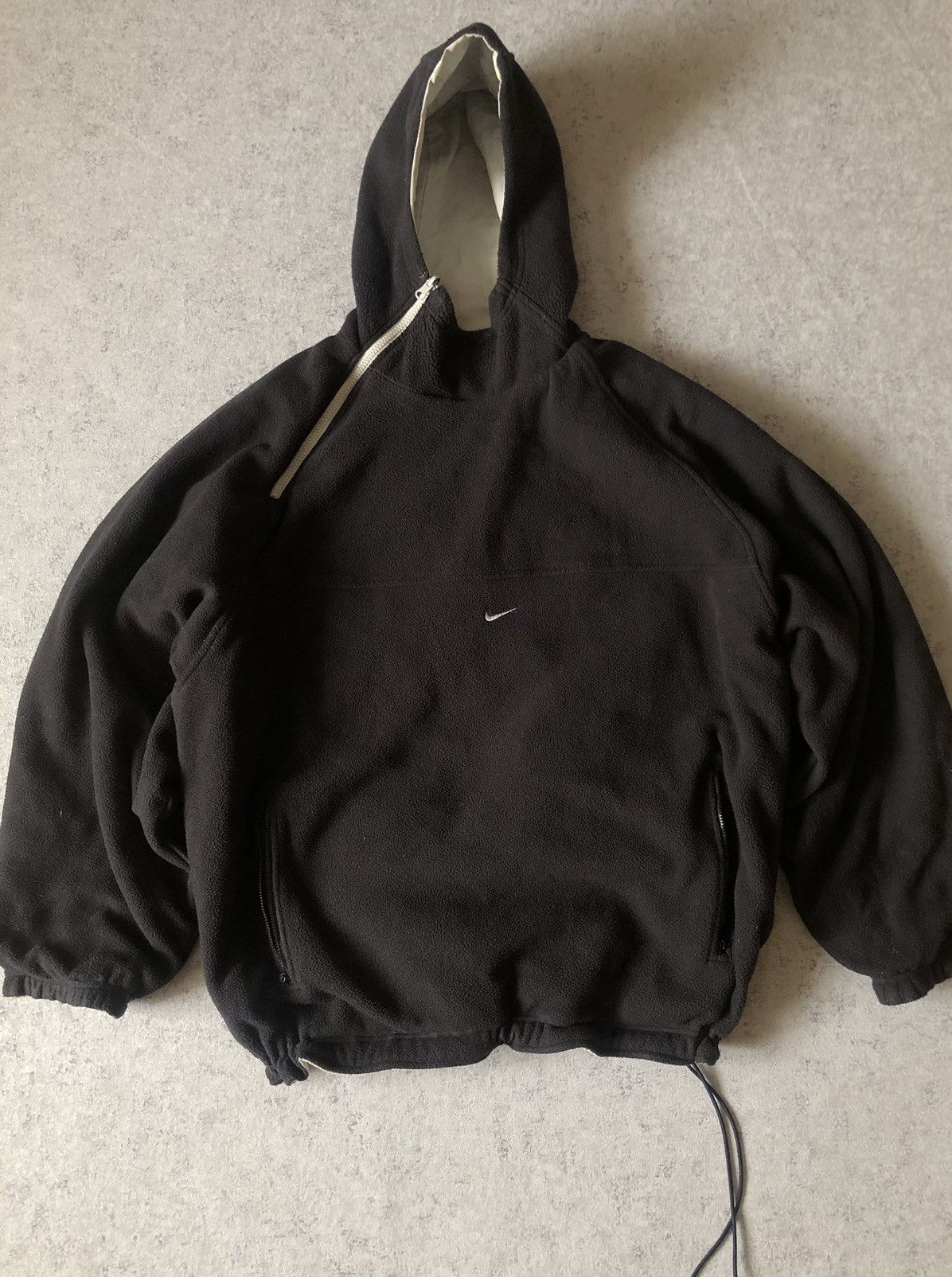 Nike VINTAGE NIKE REVERSIBLE NYLON/FLEECE ANORAK Size US L / EU 52-54 / 3 - 2 Thumbnail