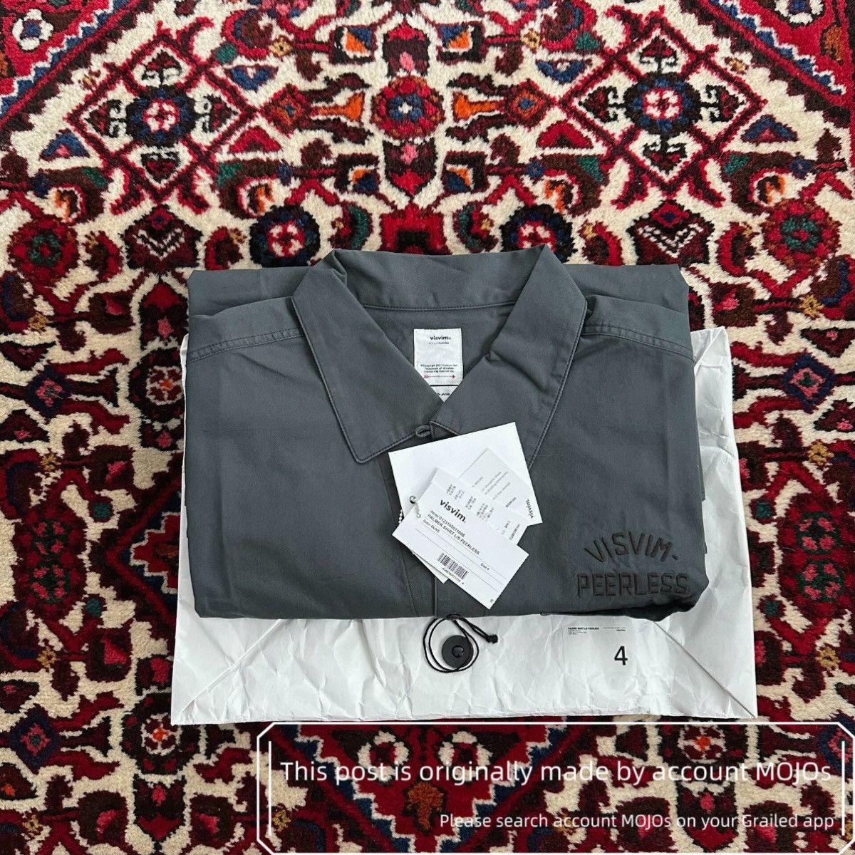Visvim VISVIM RODNEY JKT F.I.L Limited 24SS duck down dyed and wa