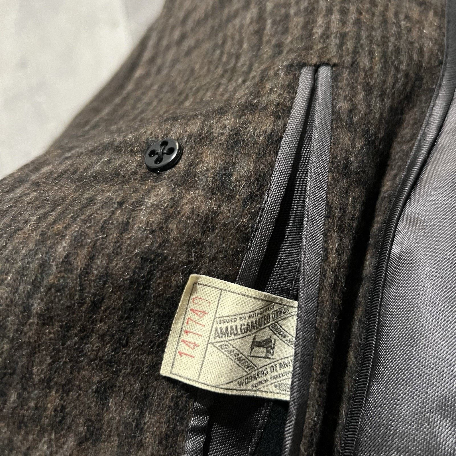 Brooks Brothers VTG Brooks Brothers 70s/80s Wool Overcoat Trench Shaggy 44 Size US L / EU 52-54 / 3 - 7 Thumbnail