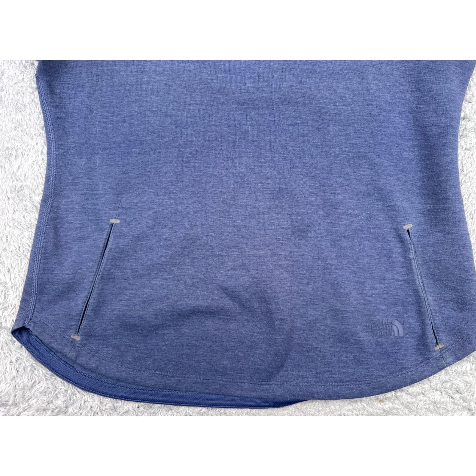 The North Face VINTAGE The North Face Sweater Womens XL Blue Sleeveless Hoodie Polyester read Size XL / US 12-14 / IT 48-50 - 5 Thumbnail