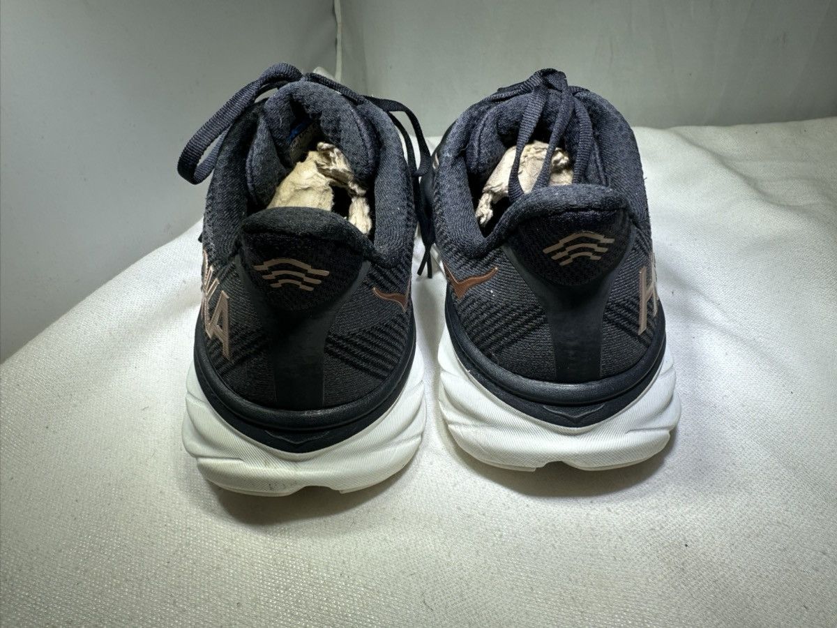 Hoka Hoka Clifton 9 Shoes Women's 8.5 Black Copper Running Size US 8.5 / IT 38.5 - 4 Thumbnail