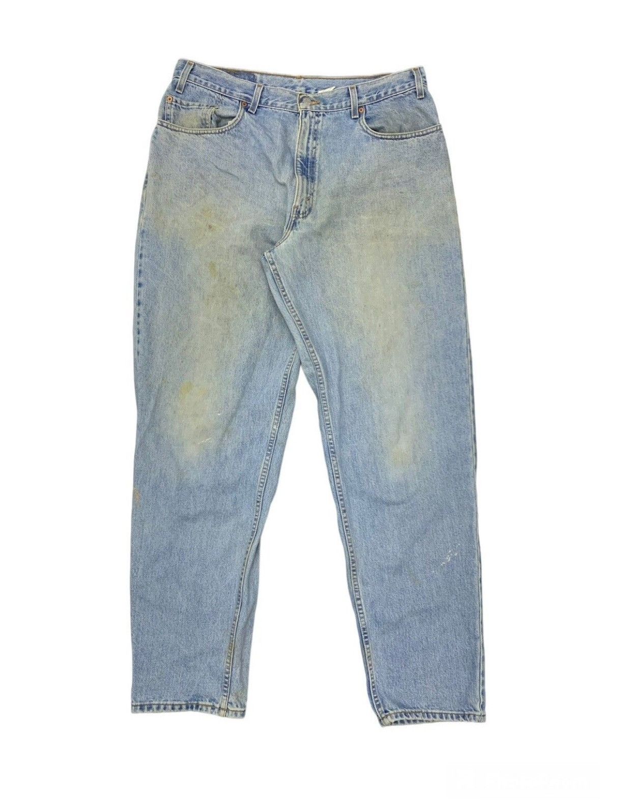 Image of Kapital x Levis Vintage 90's Levis Baggy Tapered Leg Jeans in Blue, Men's (Size 38)