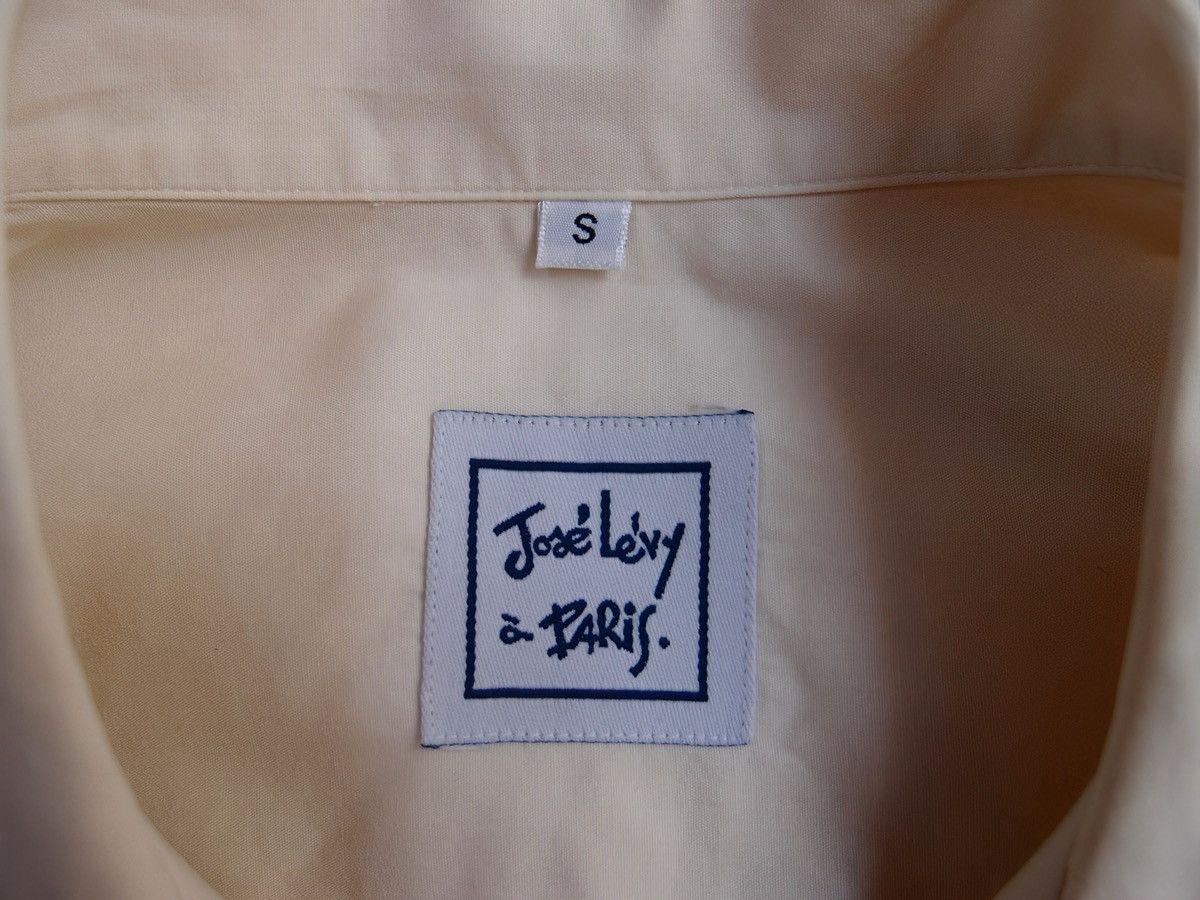 Other José Lévy à Paris 90s Open Collar Shirt Made in France Size US S / EU 44-46 / 1 - 4 Thumbnail