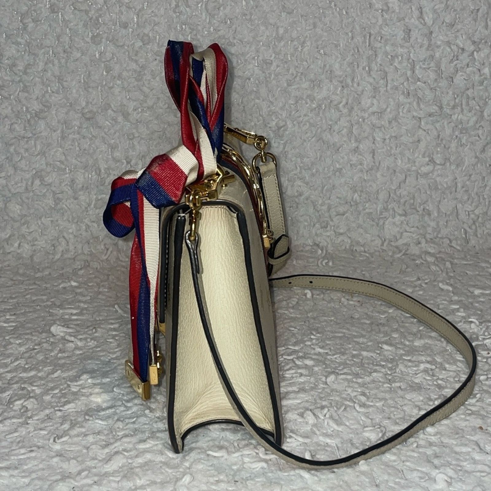 Gucci Gucci Sylvie Bee Star Leather Bag Size ONE SIZE - 5 Thumbnail